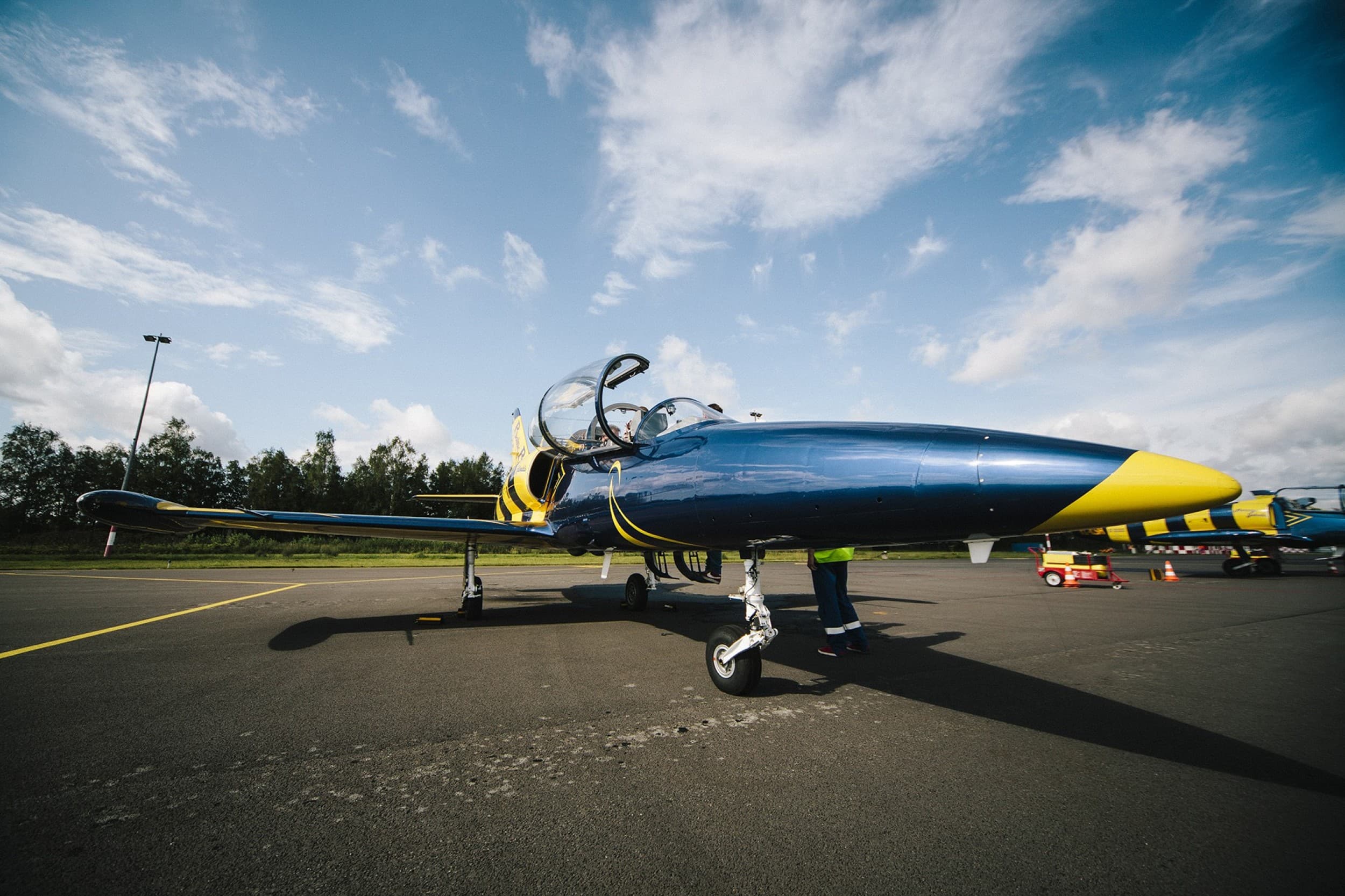 Полет на реактивном учебном самолете L-39 (20 минут)
