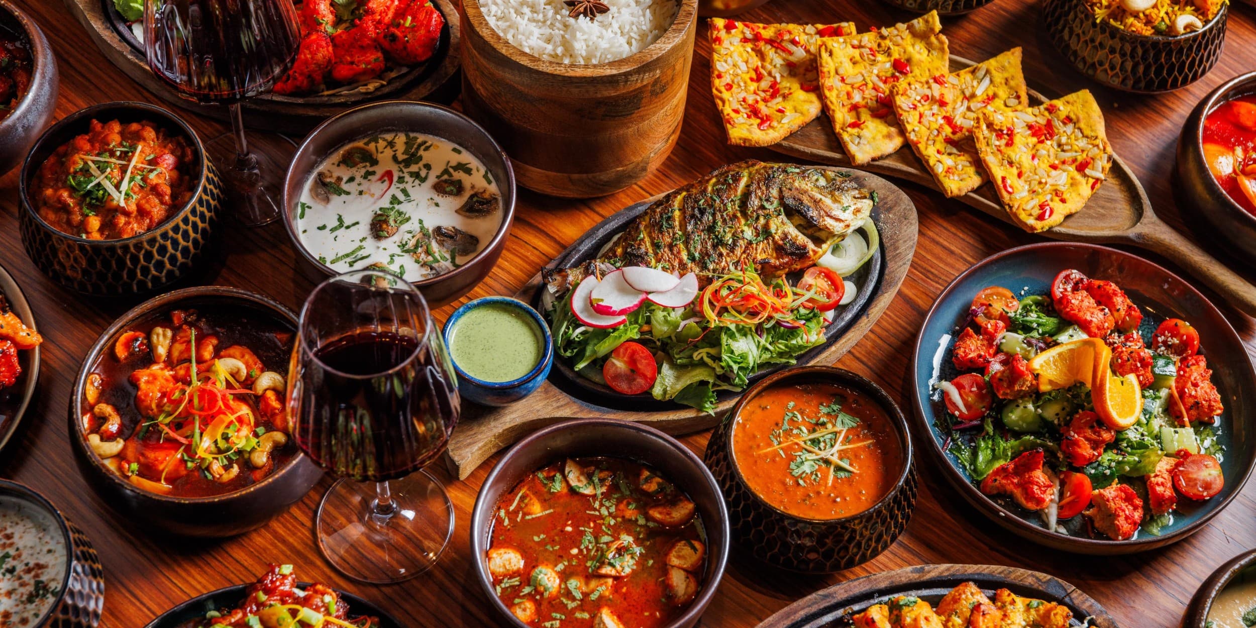 Eksootiline Tai ja India köök Villa Thailt