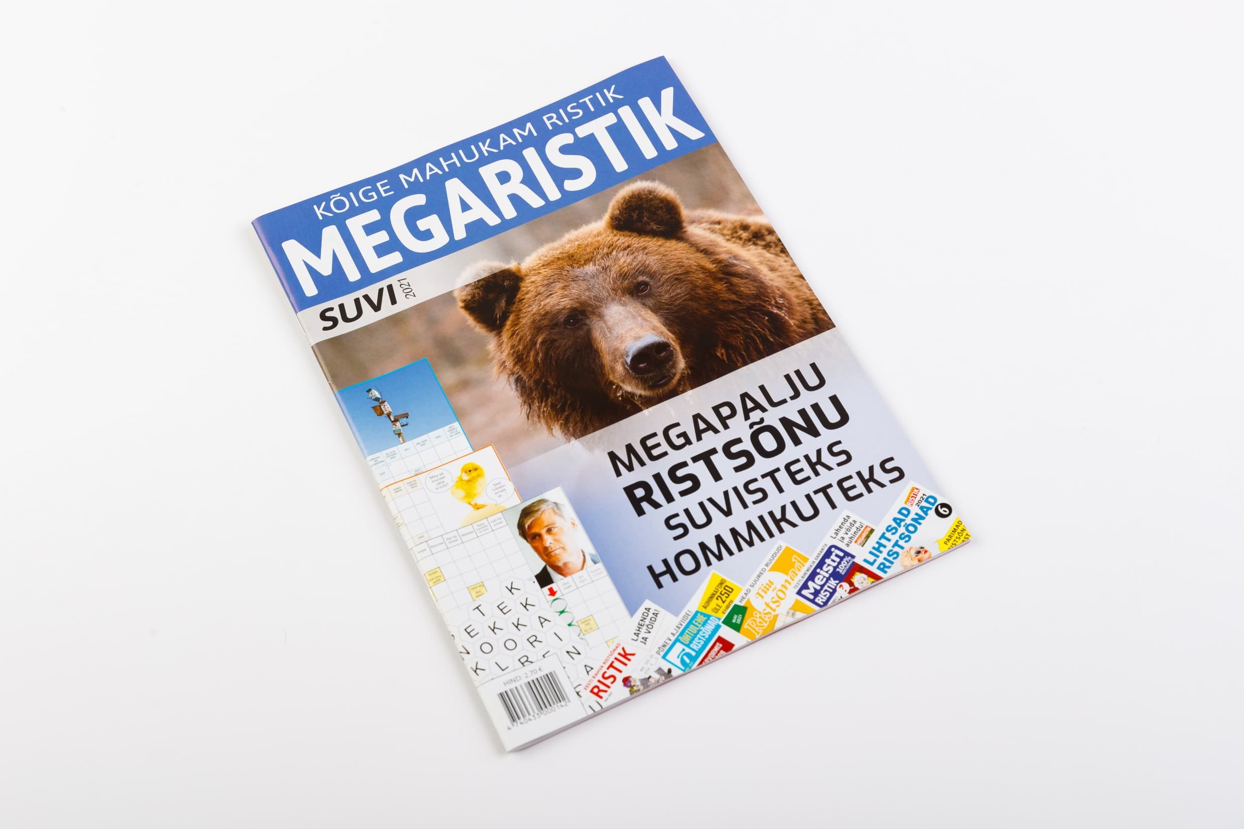Подписка на сборник кроссвордов MEGARISTIK (12 месяцев) | Kingitus