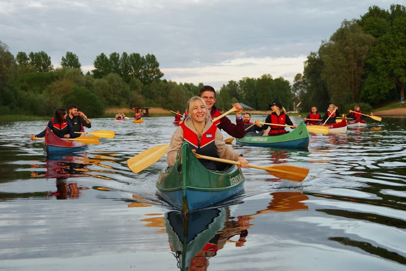 Kanuumatk Emajõel kahele