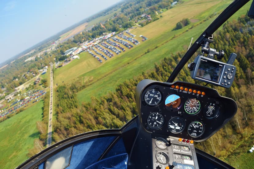 Helikopterilend Tallinnas kauni linnavaatega