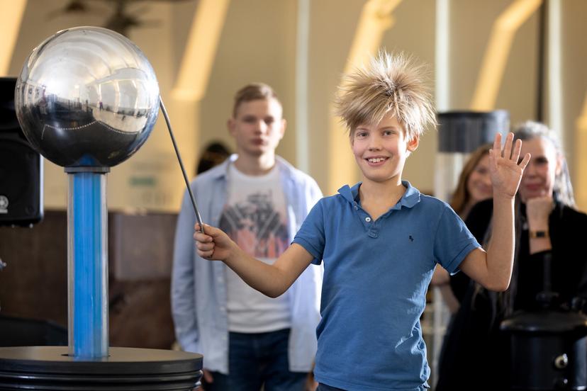 Avastamisrõõmu kogu perele Energia avastuskeskuses