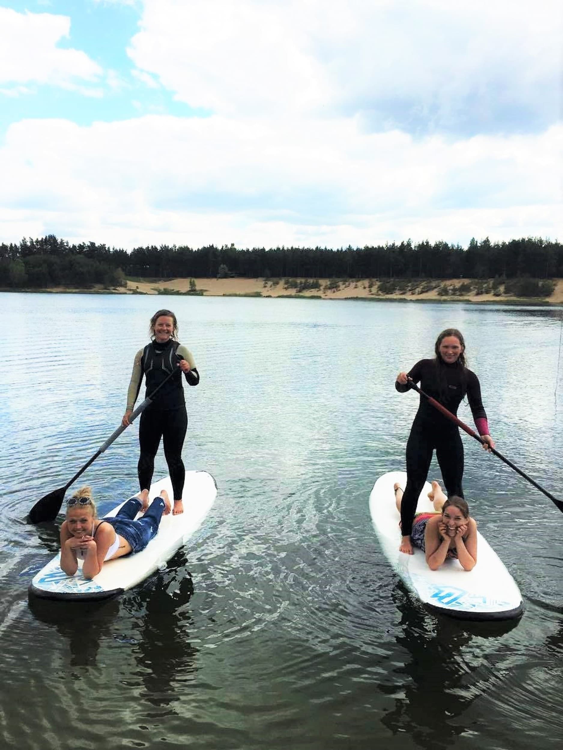 Аренда SUP-борда в Männiku Wakepark