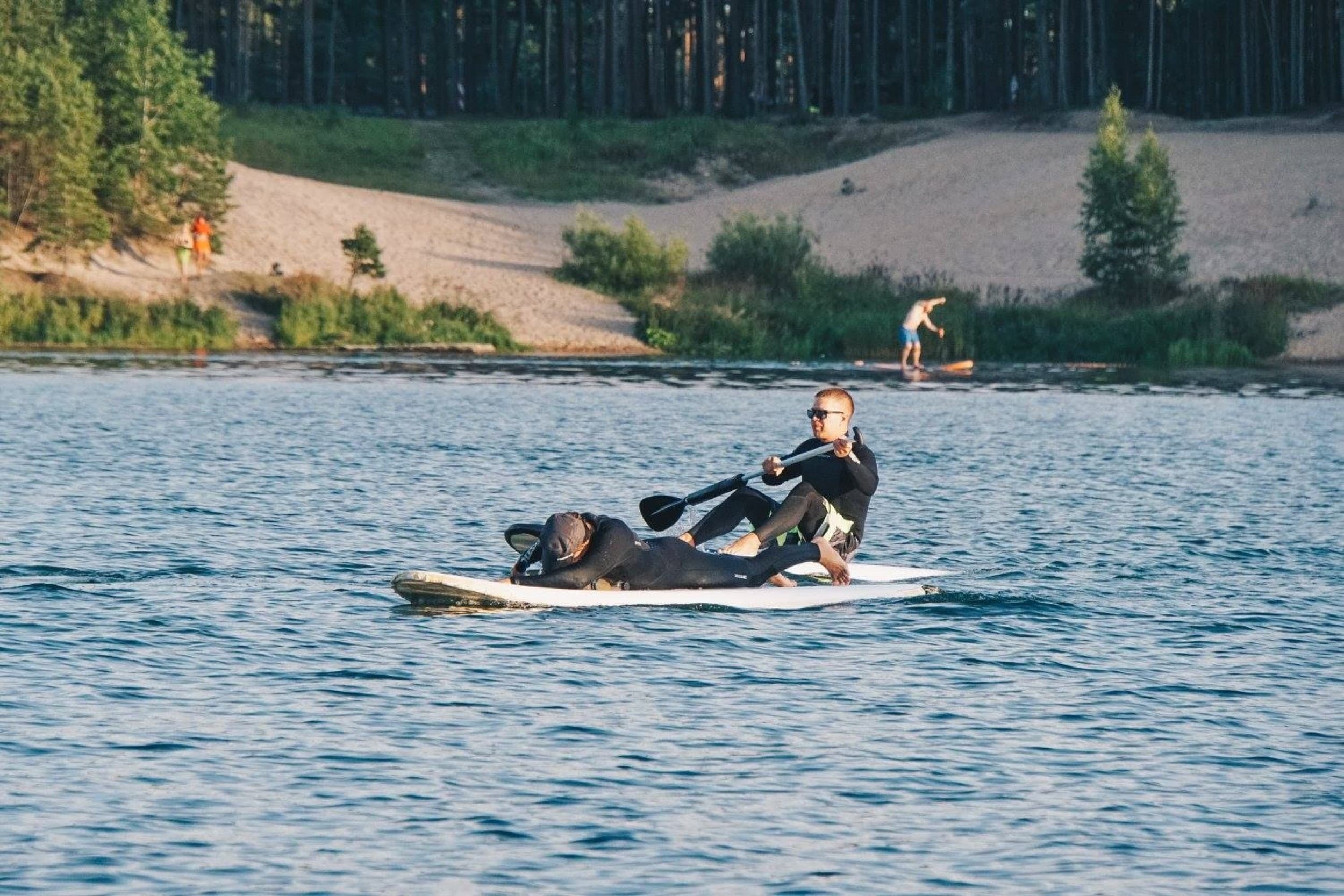 Аренда SUP-борда в Männiku Wakepark