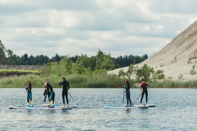 SUP-matk Rummu järvel koos maagilise tuhamäe külastusega