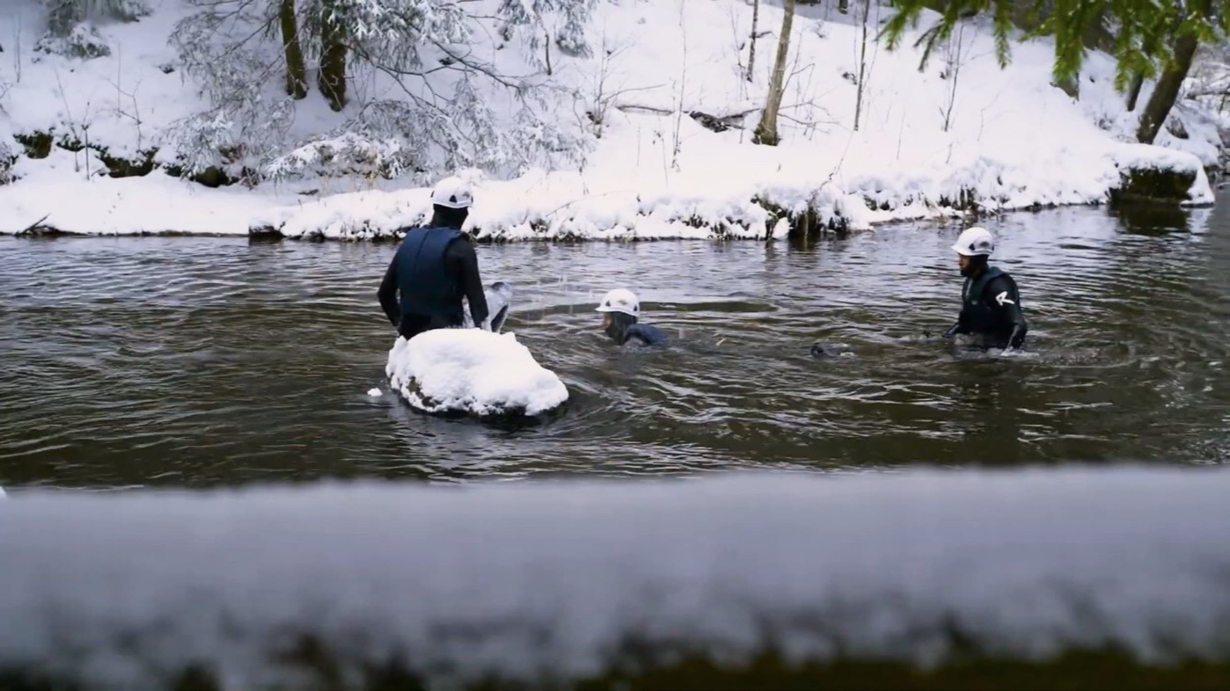 Talvine kanjoneering | Kingitus
