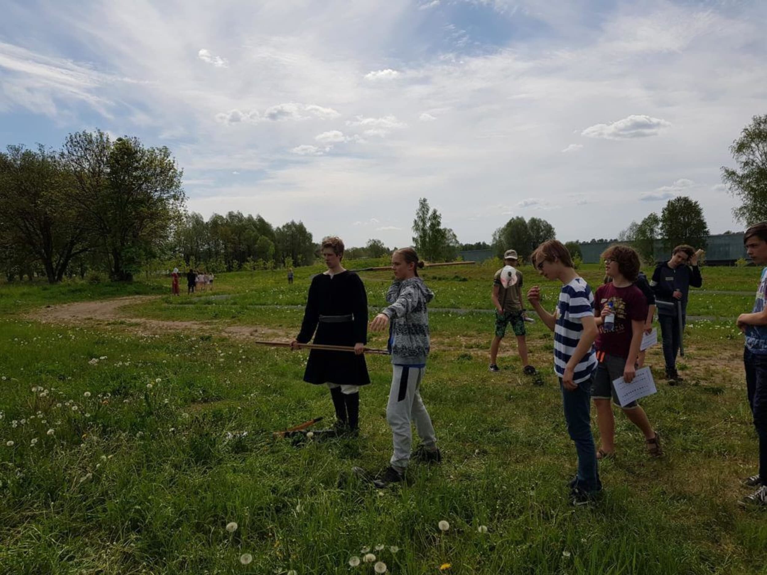 Детский день рождения с викингами
