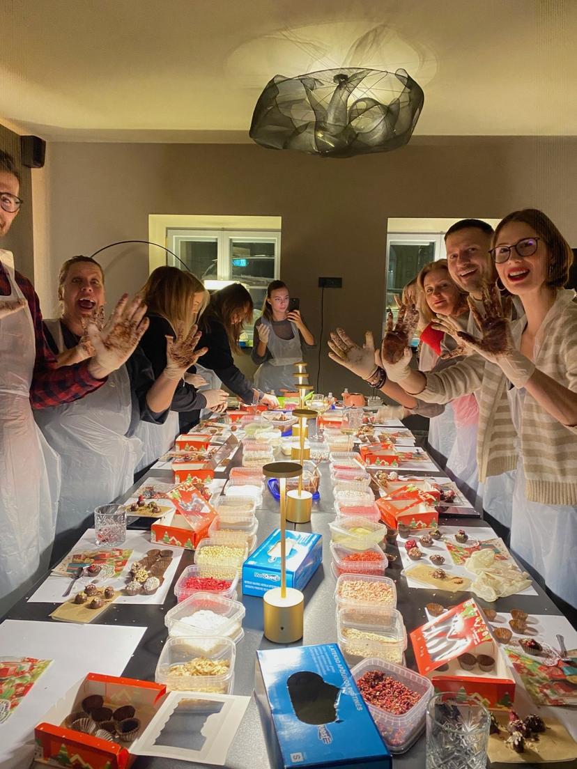 Trühvlite valmistamise õpituba seltskonnale