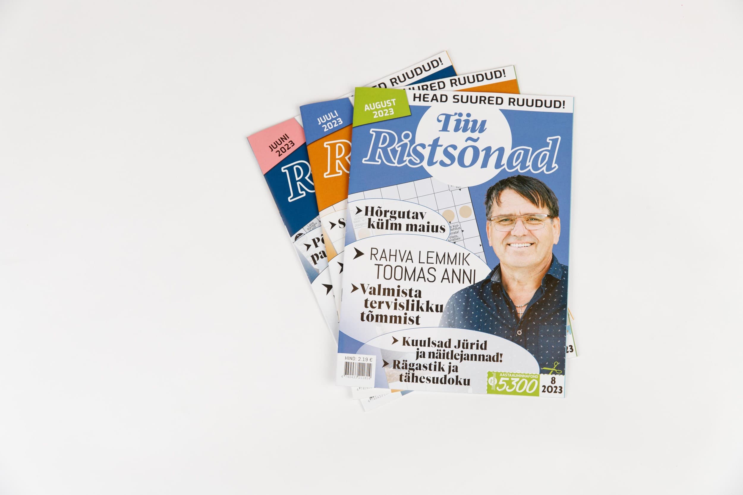 Подписка на кроссворды Tiiu Ristsõnad на 12 месяцев | Kingitus
