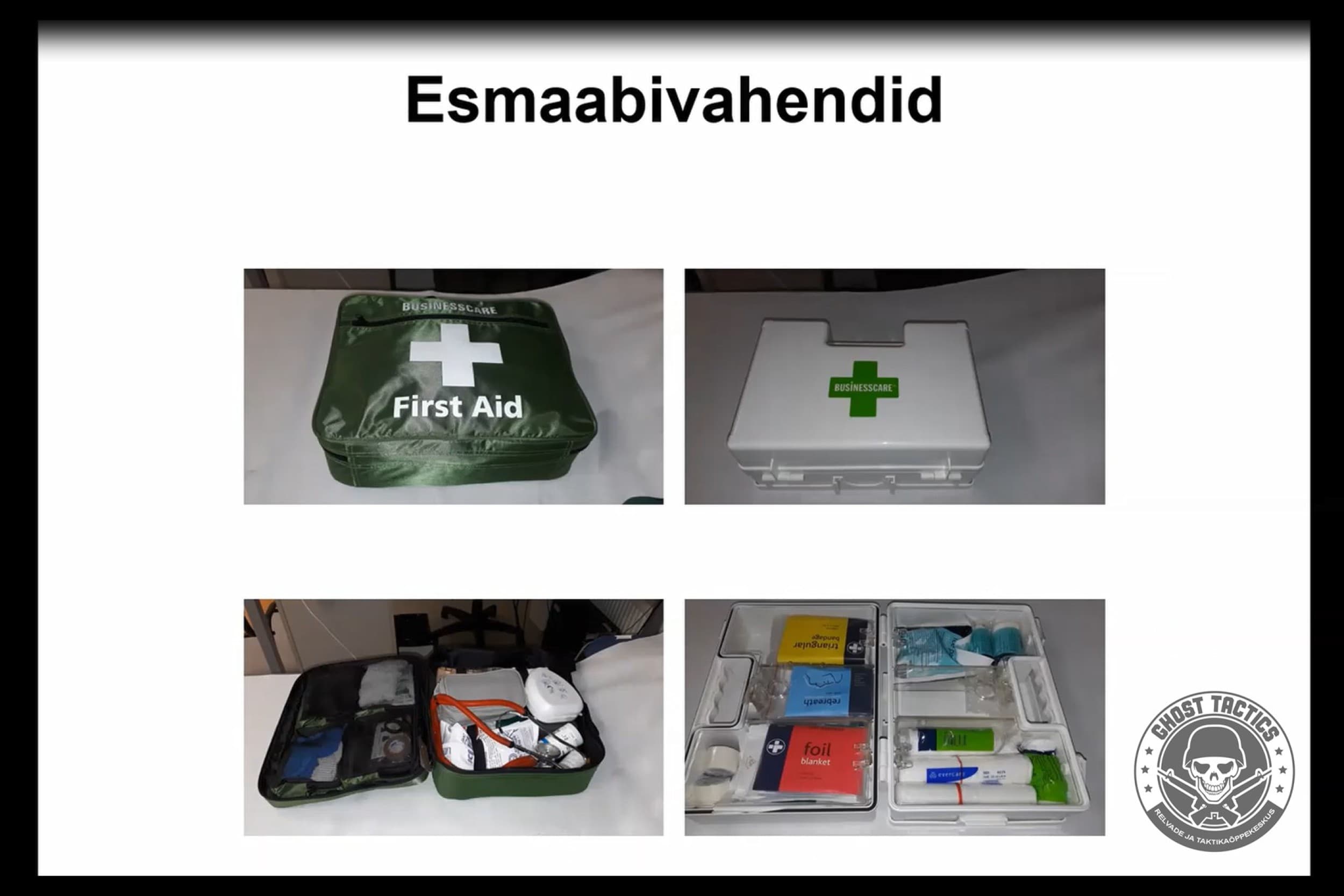 Esmaabiandja koolitus