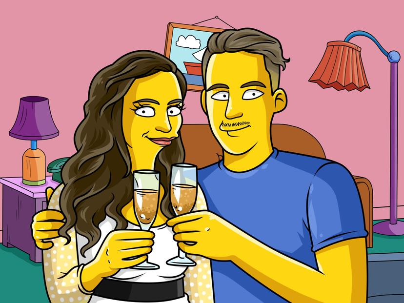 Muuda ennast koos sõbraga kollaseks