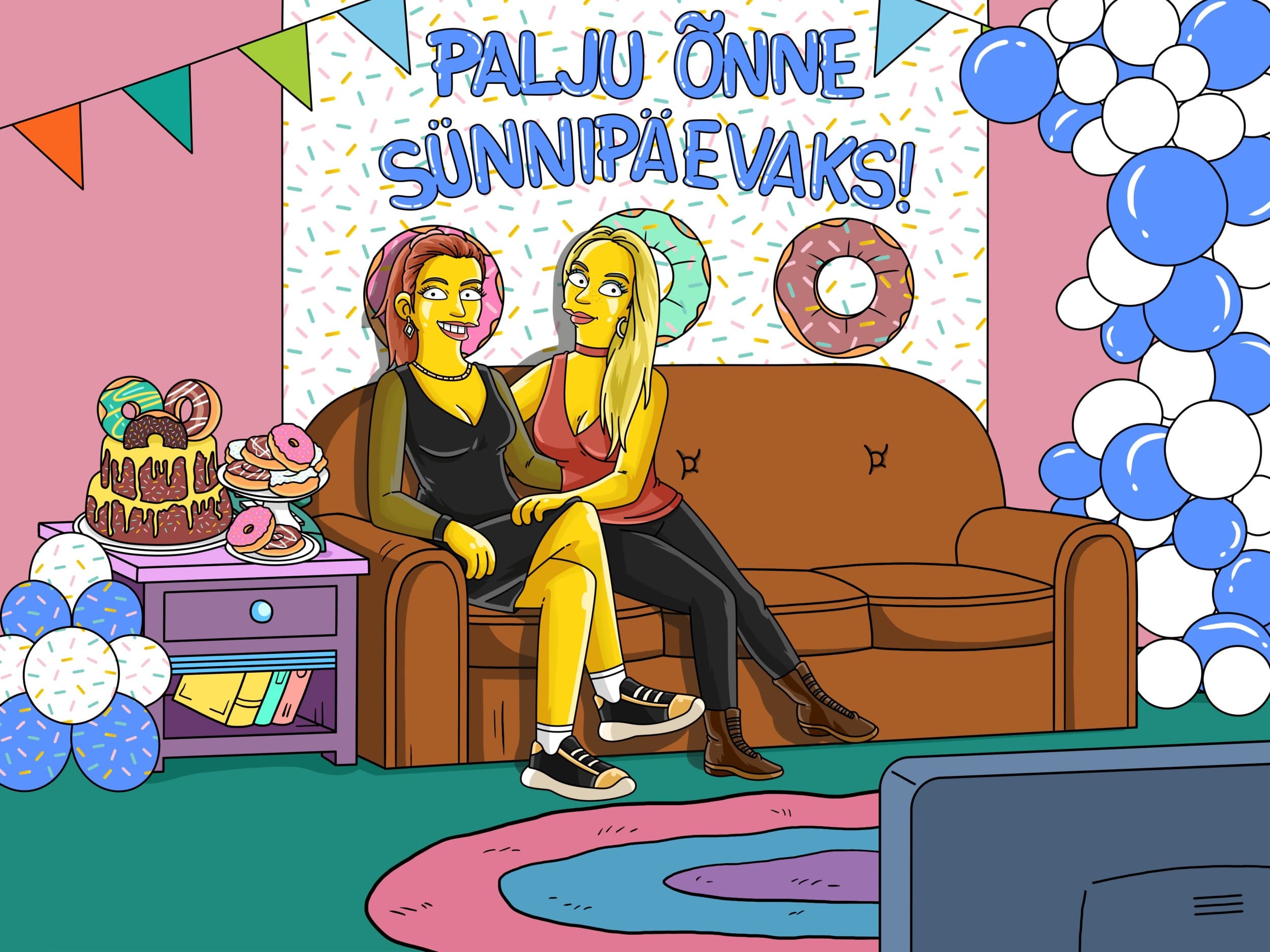Kollane Mina "Sünnipäeva eri"