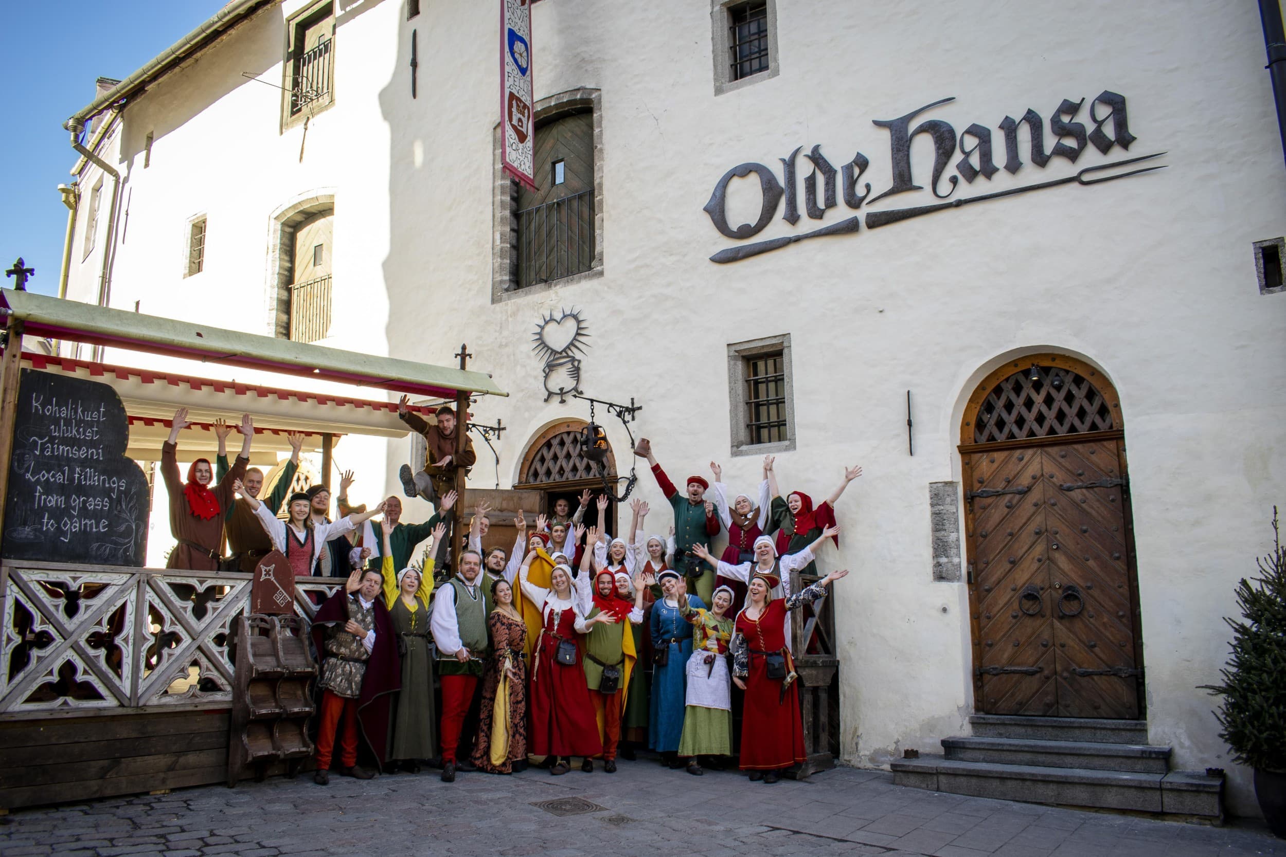 Романтическая трапеза для двоих в Olde Hansa | Kingitus