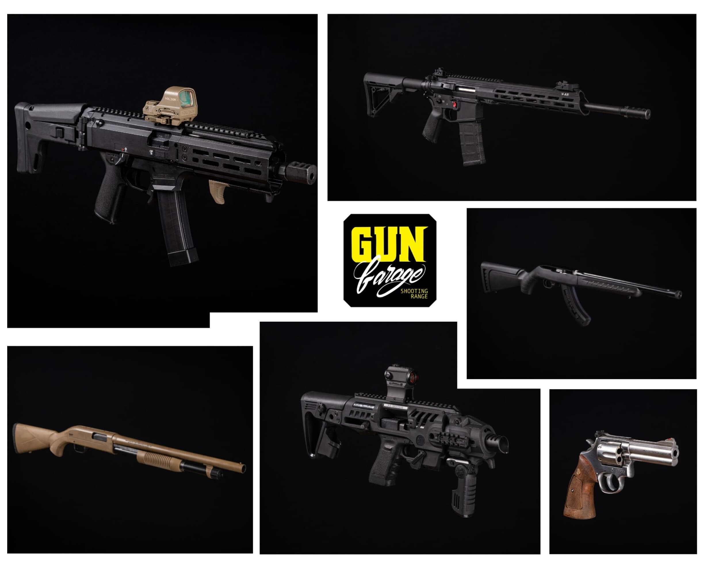 Стрелковый пакет "С другом" на стрельбище GunGarage