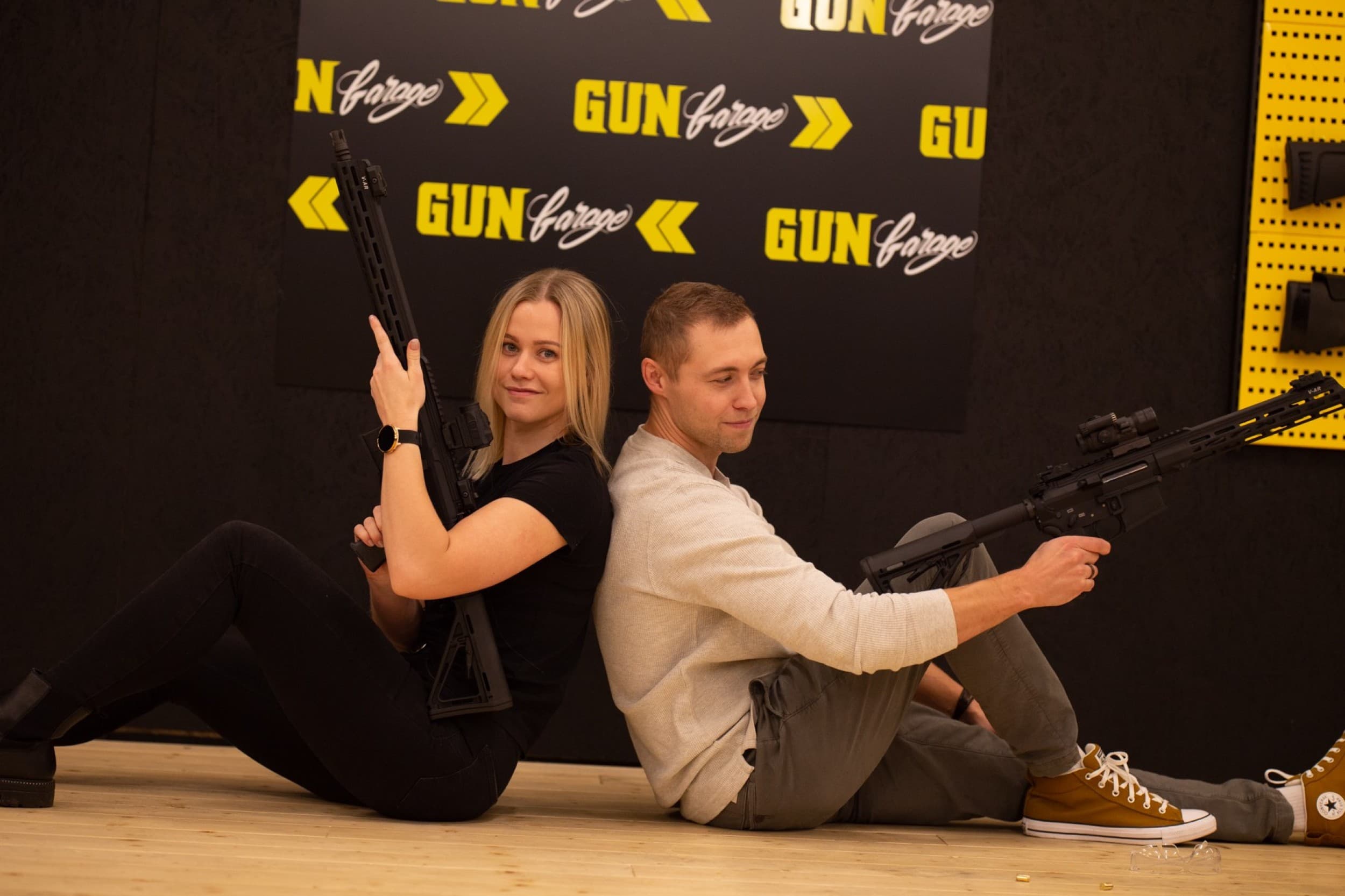 Пакет для стрельбы «с любимым человеком» в тире GunGarage | Kingitus