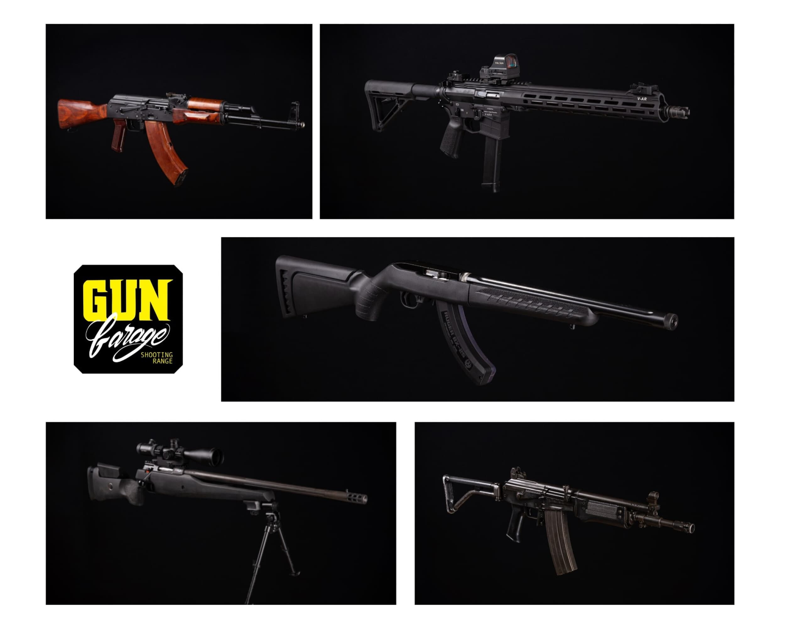 Laskepakett "Only Rifles" lasketiirus GunGarage | Kingitus