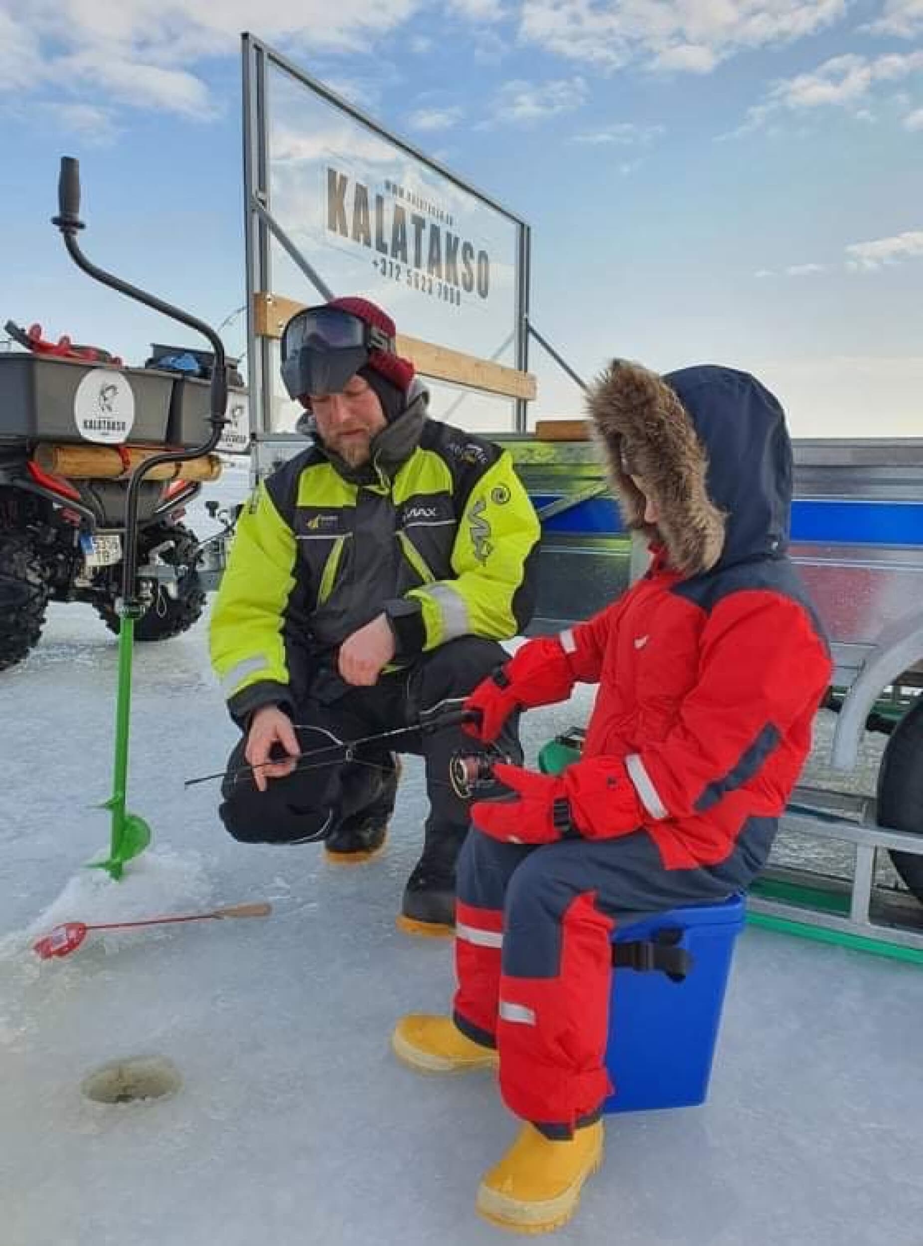 Elamuspäev jäisel Pärnu lahel | Kingitus