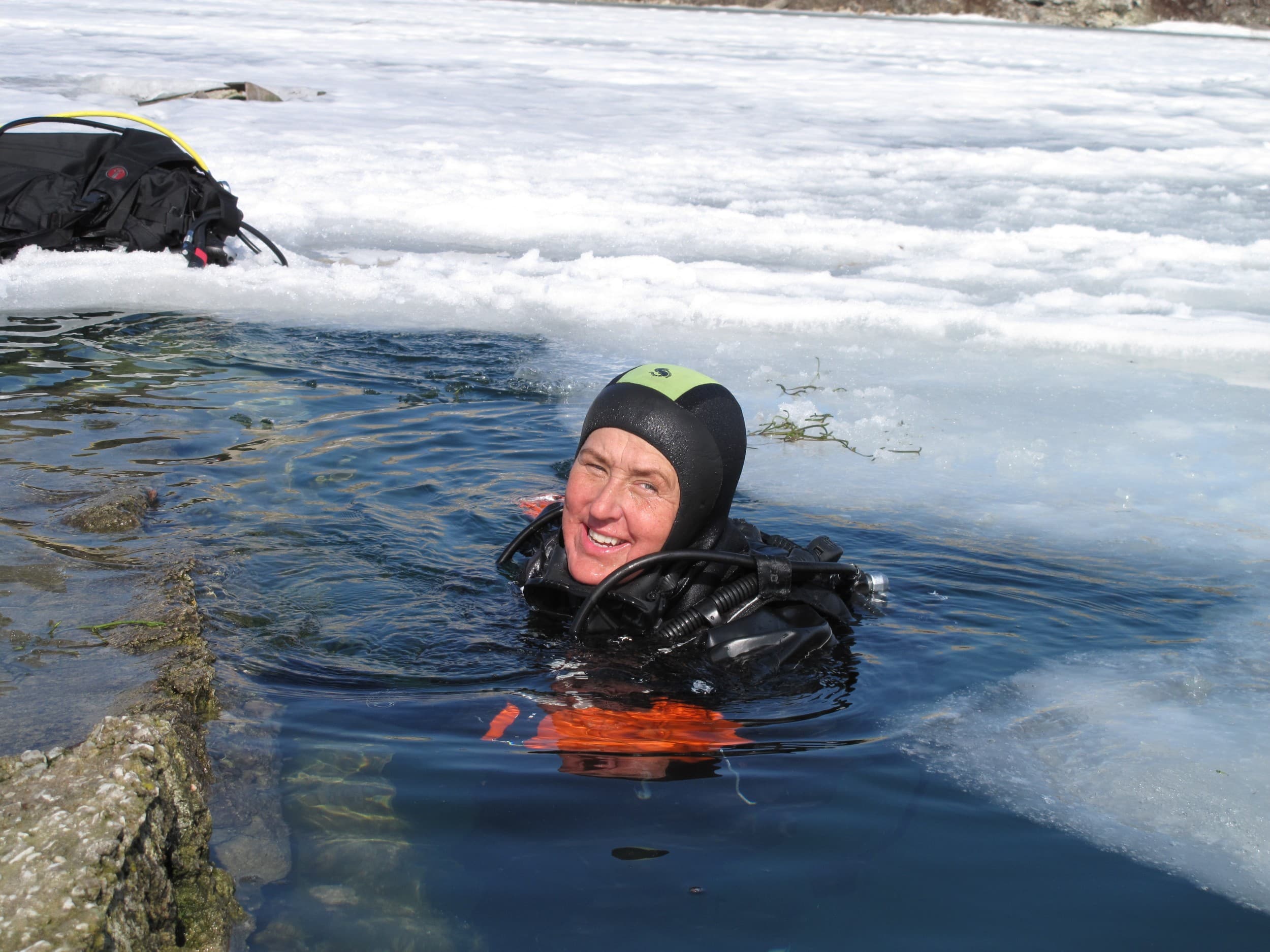 Padi Icediver ehk jääsukeldumise kursus