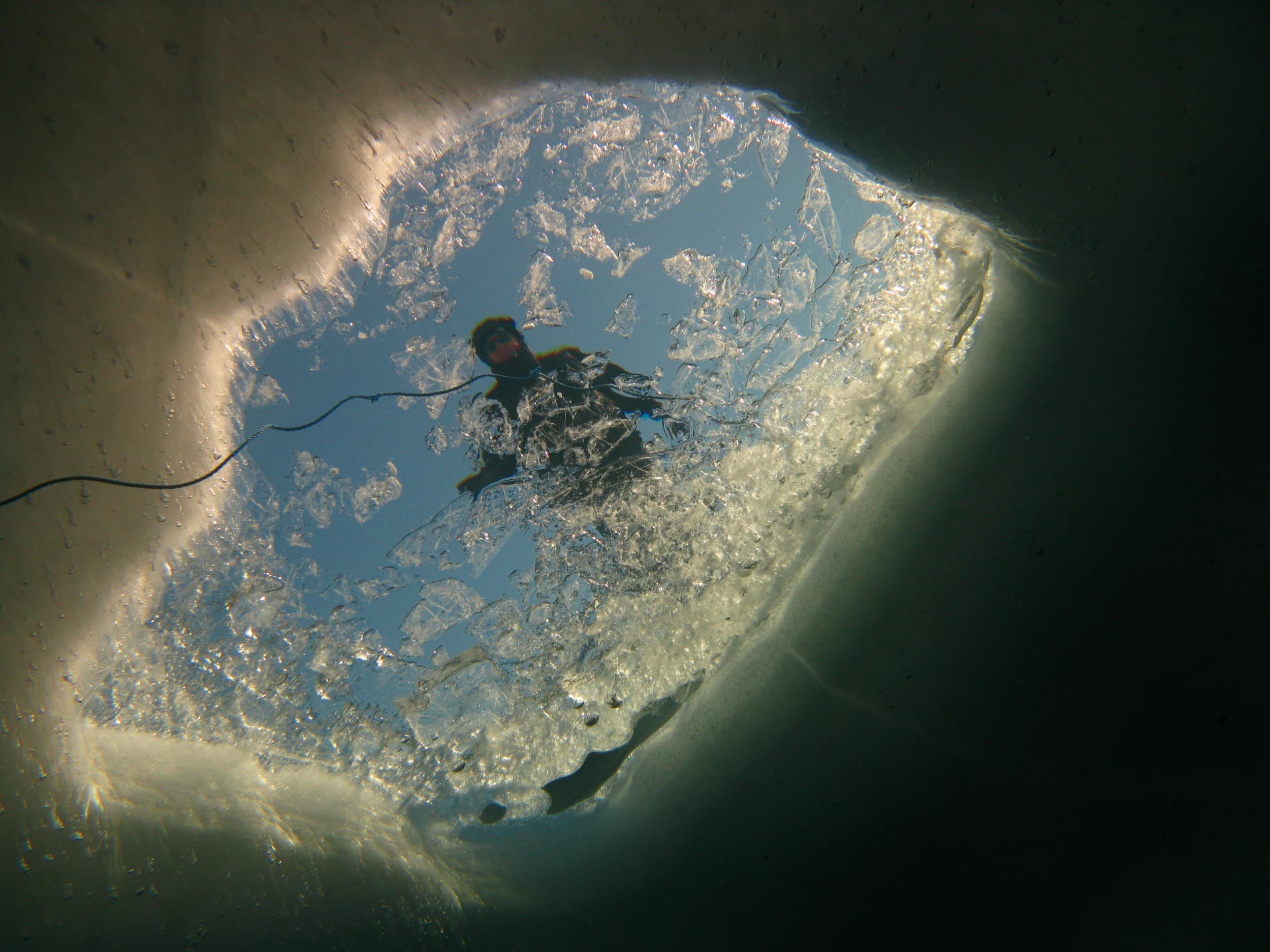 Padi Icediver ehk jääsukeldumise kursus