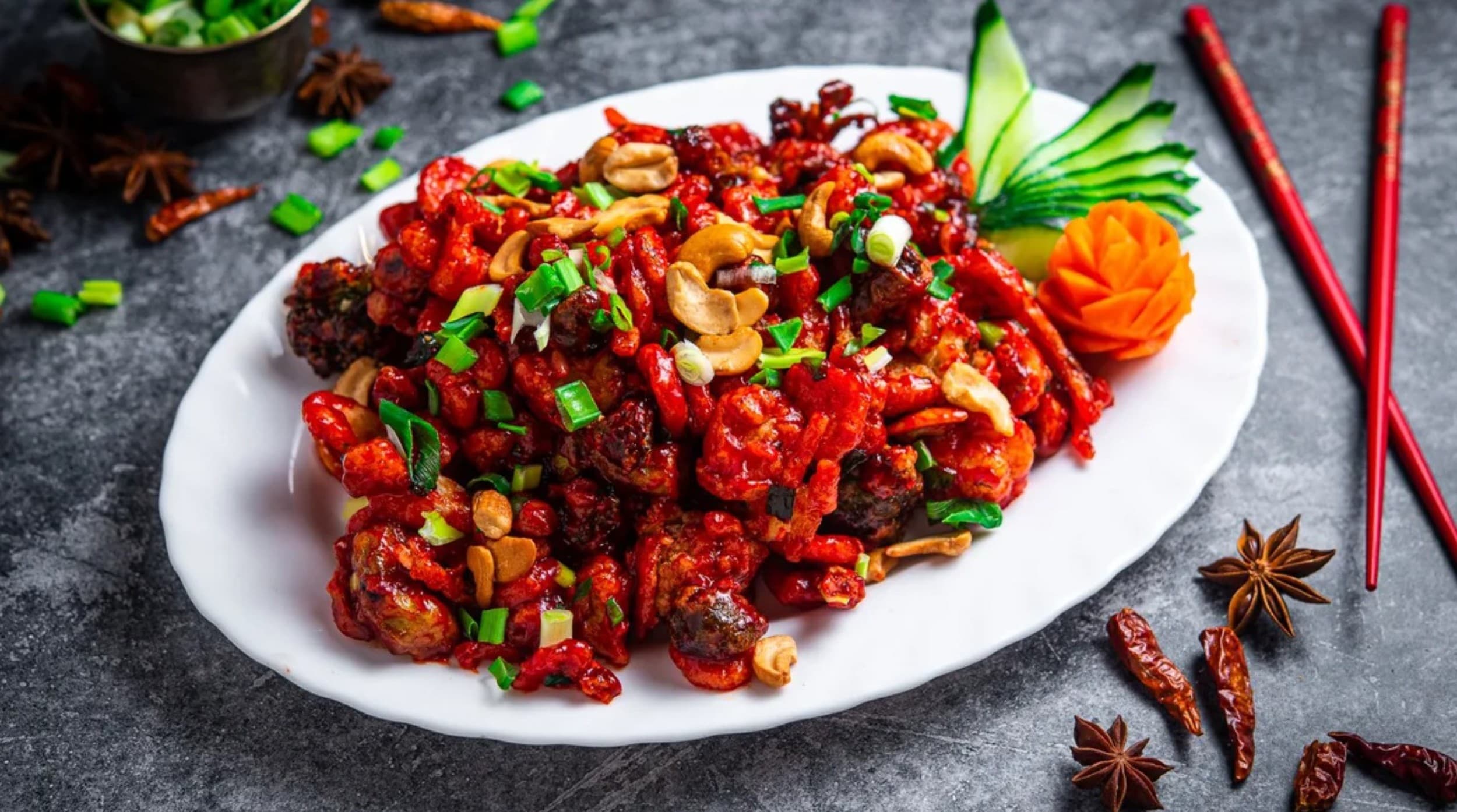 Ужин на двоих в ресторане Red Chilli