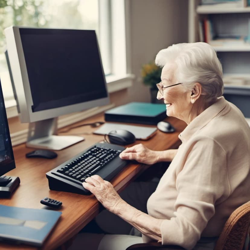 Turvaline arvuti kaugabi eakale - 12 personaalset sessiooni