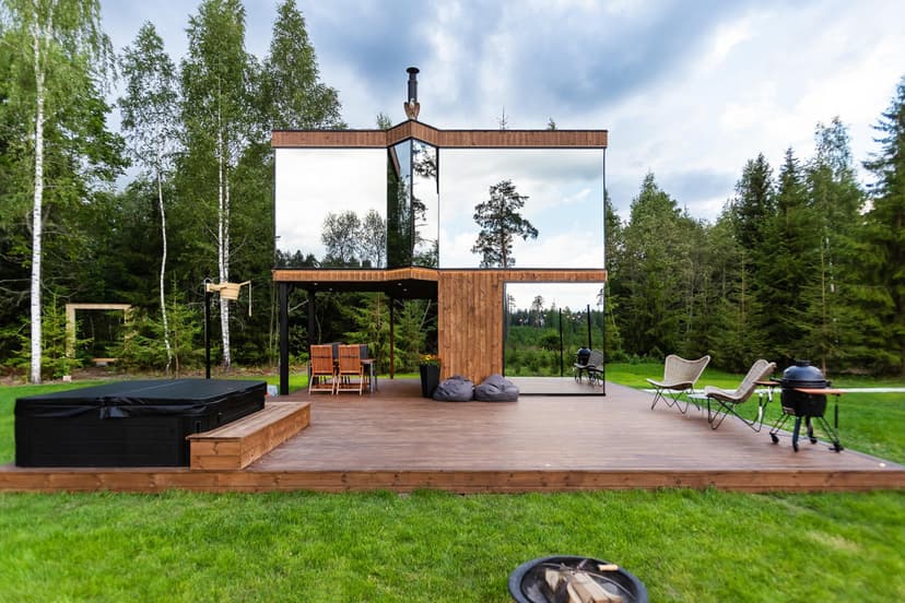 Puhkus Orava Luxury Resort privaatses minivillas Võrumaal