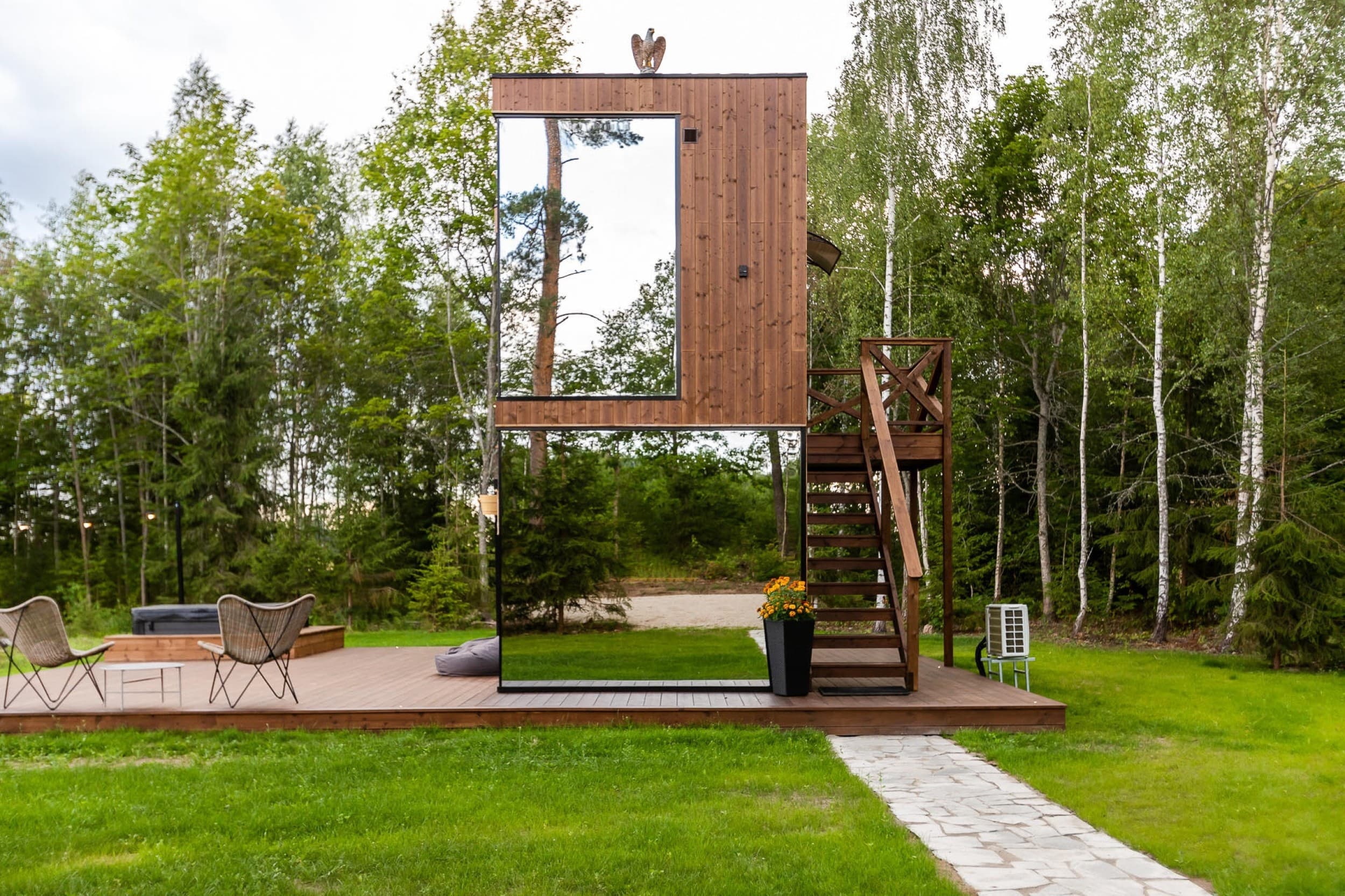 Puhkus Orava Luxury Resort privaatses minivillas Võrumaal