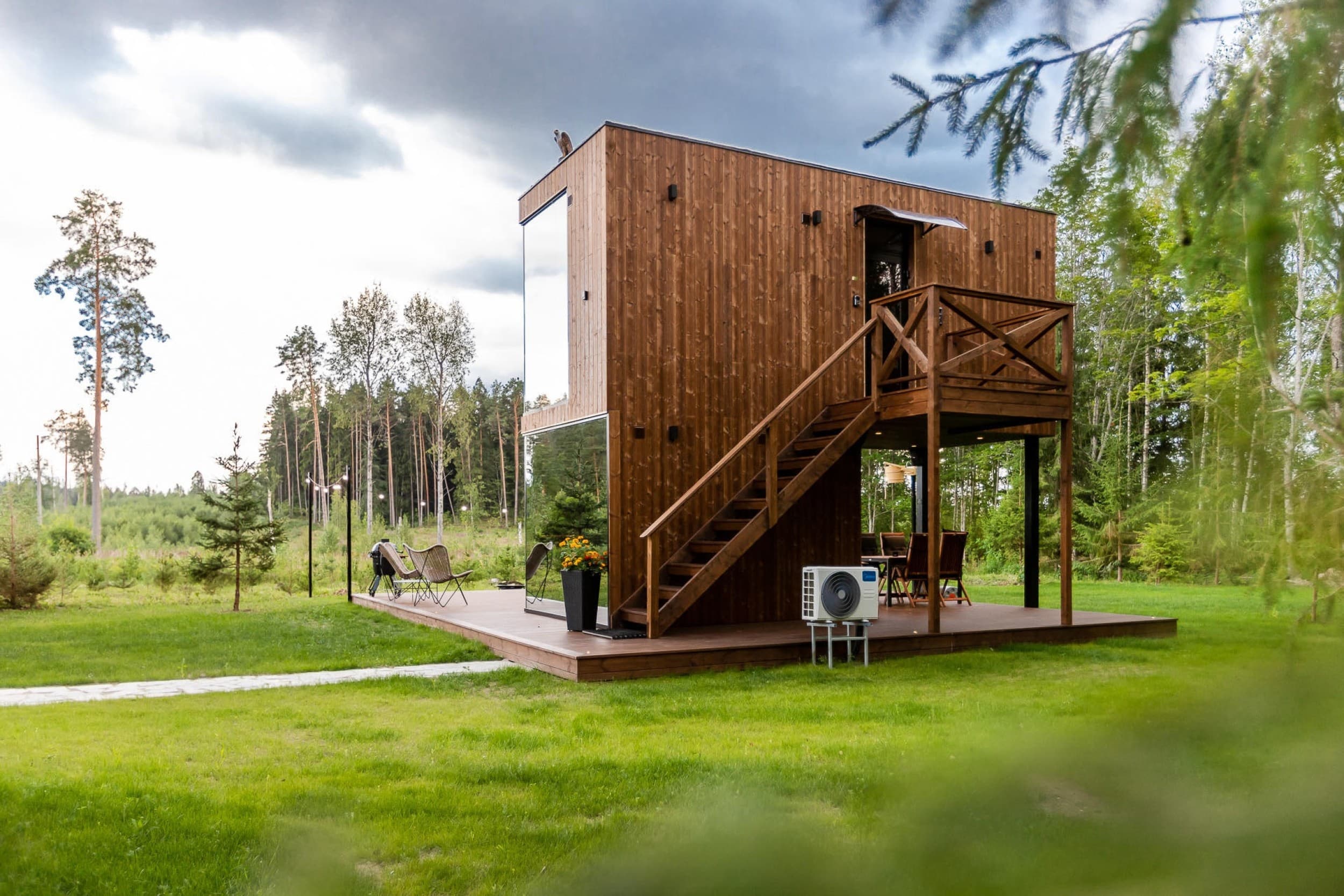 Puhkus Orava Luxury Resort privaatses minivillas Võrumaal