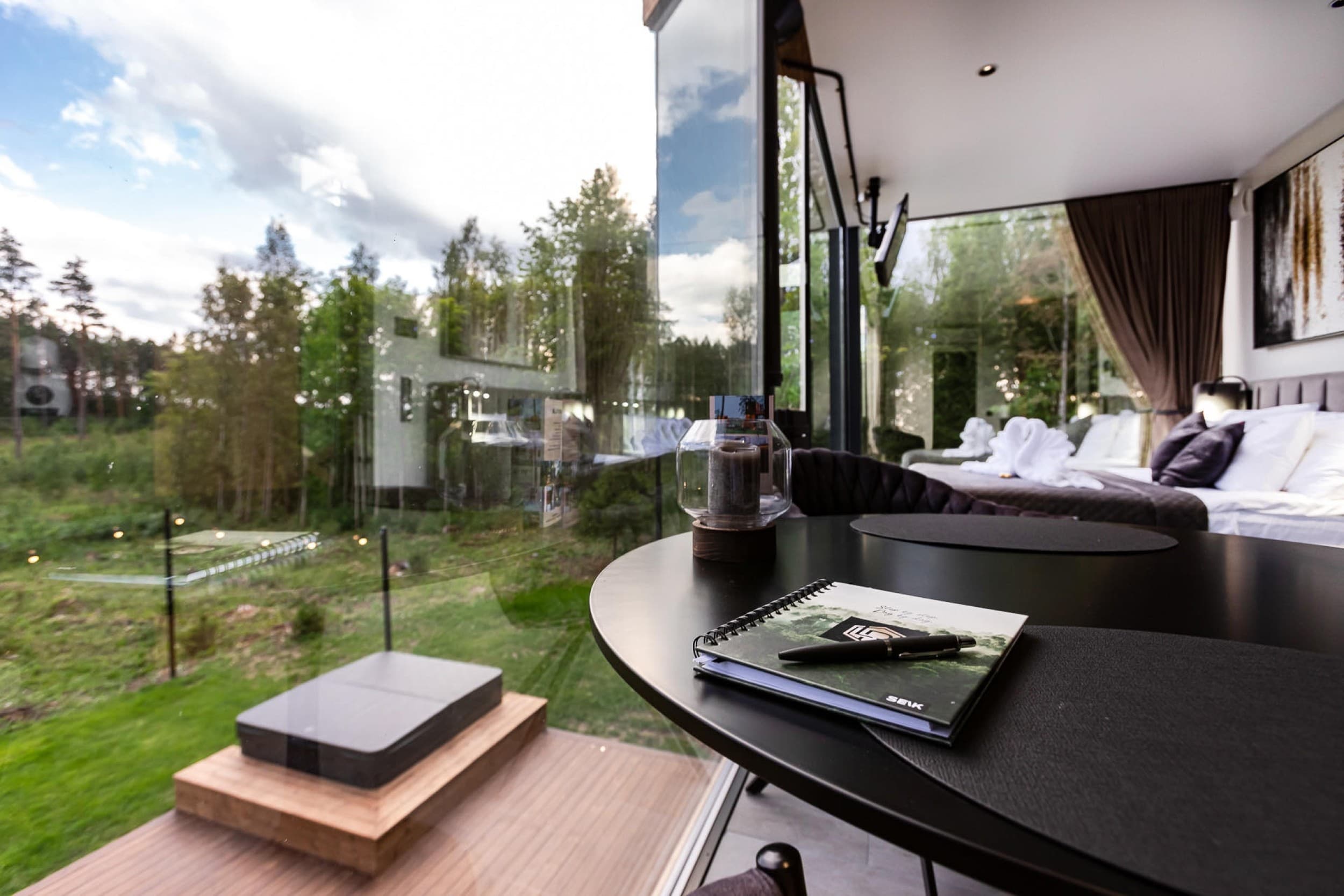Puhkus Orava Luxury Resort privaatses minivillas Võrumaal