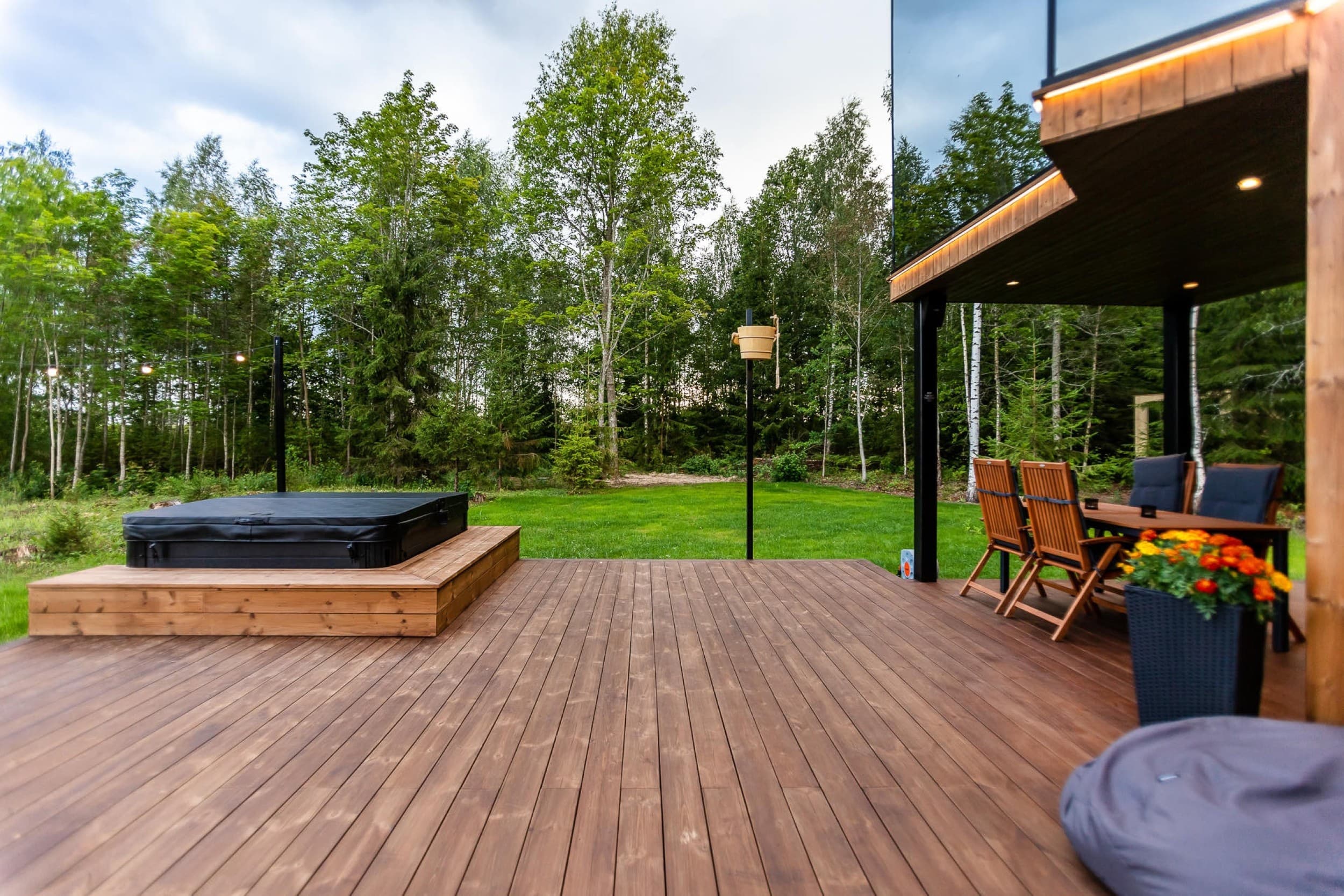 Puhkus Orava Luxury Resort privaatses minivillas Võrumaal