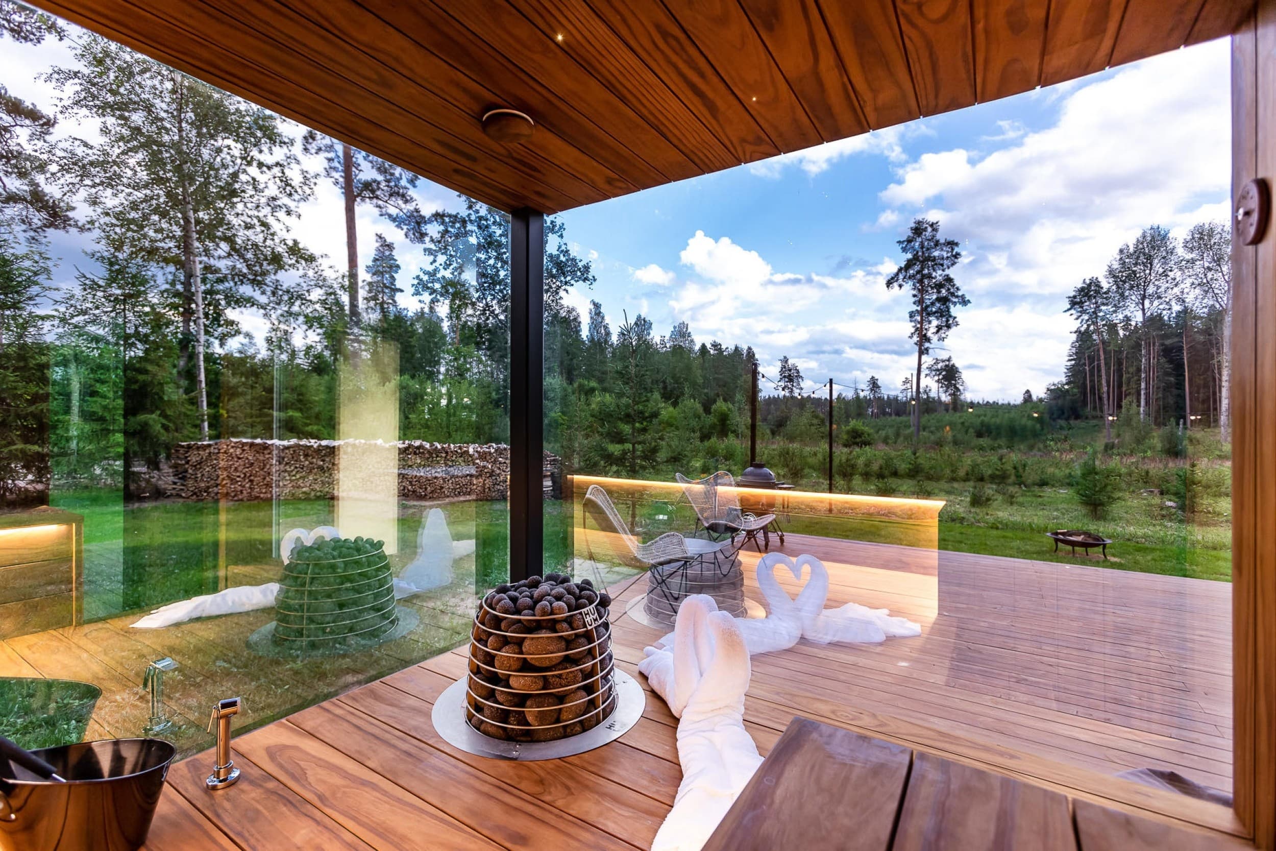 Puhkus Orava Luxury Resort privaatses minivillas Võrumaal