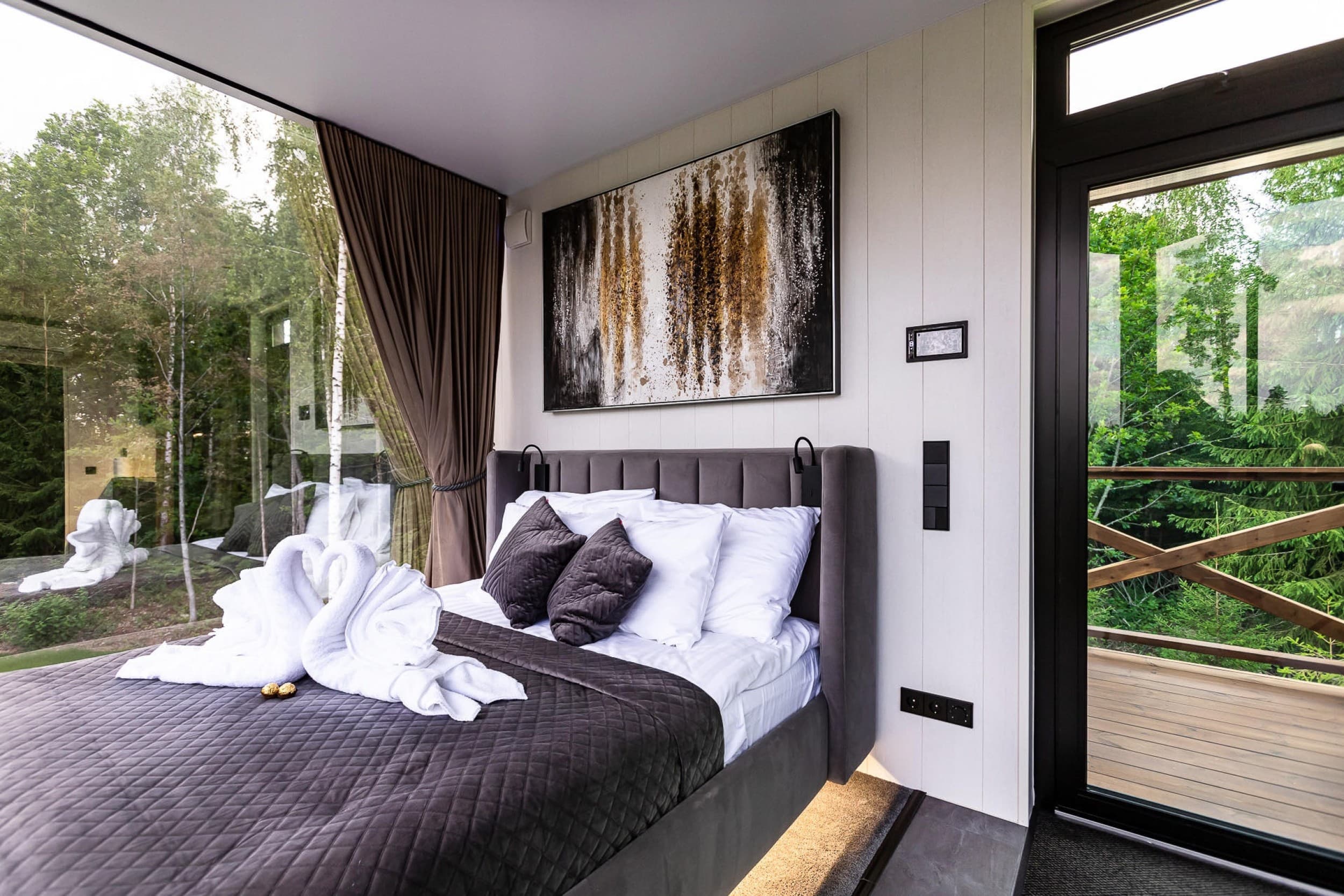 Puhkus Orava Luxury Resort privaatses minivillas Võrumaal