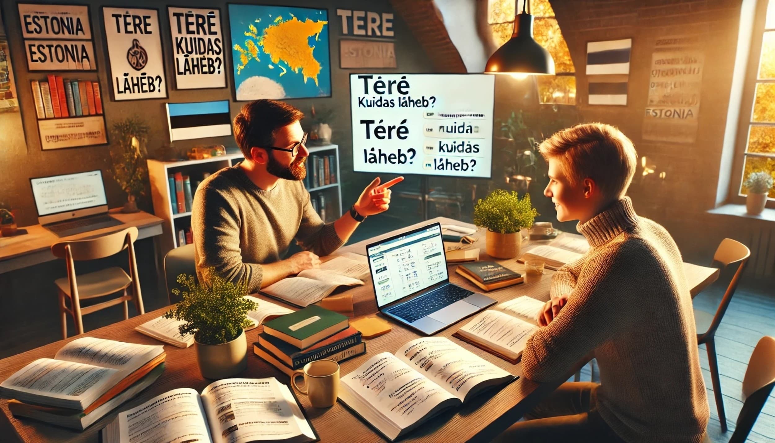 Individuaalne eesti keele tund (vene keele alusel)