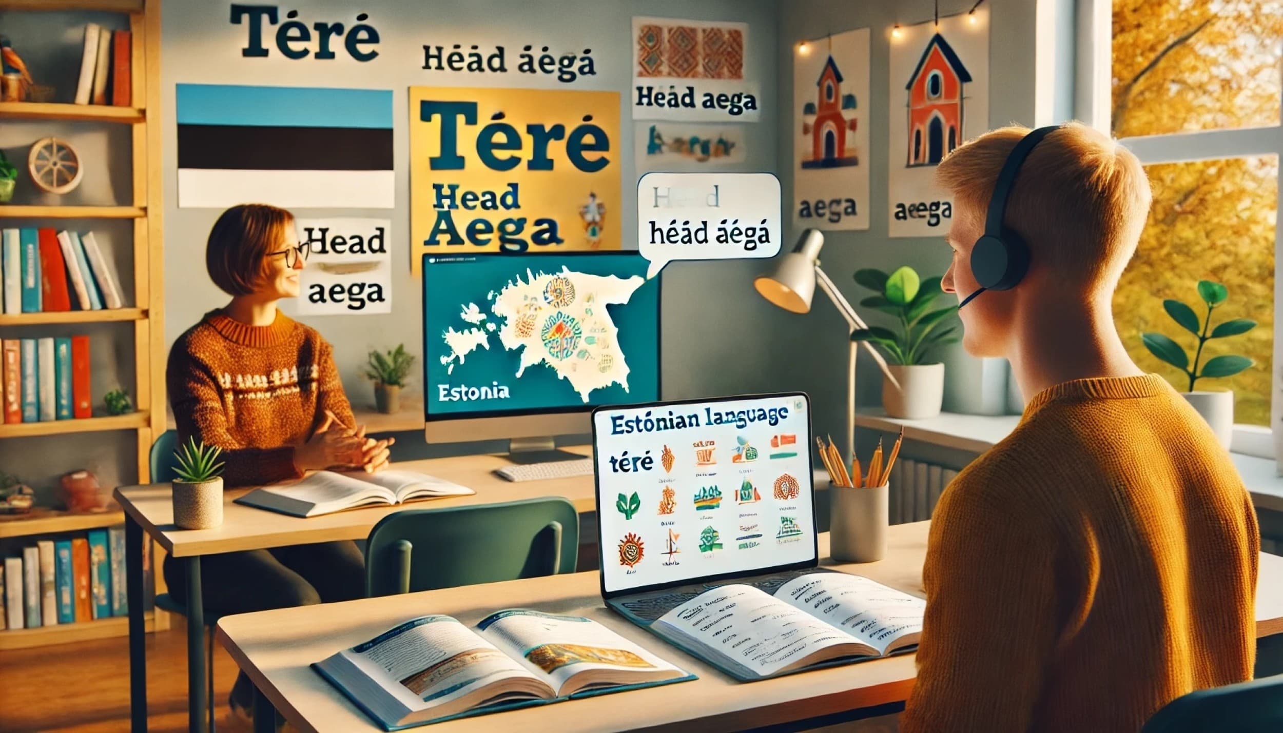 Individuaalne eesti keele tund (vene keele alusel)