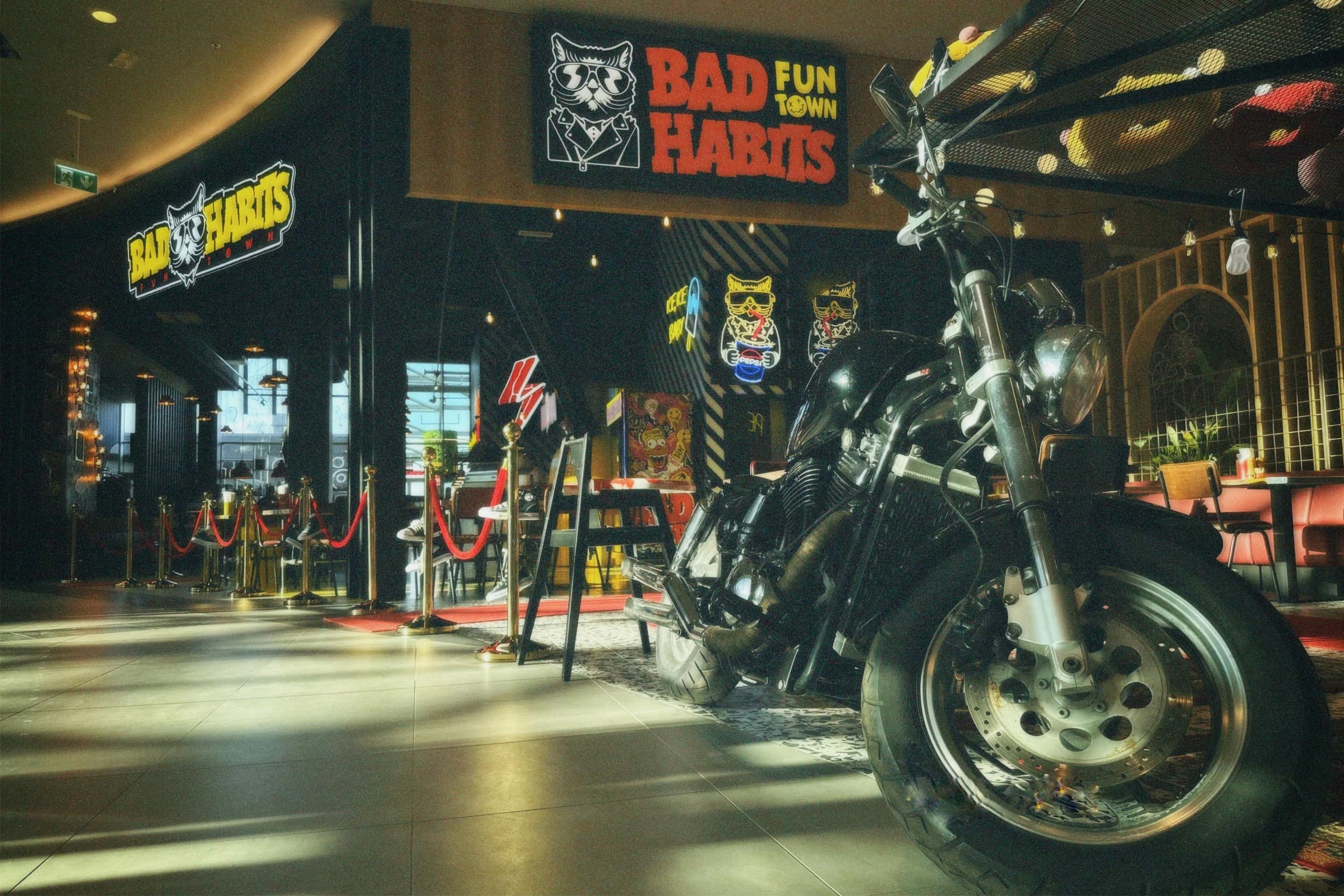Maitseelamus restoranis Bad Habits