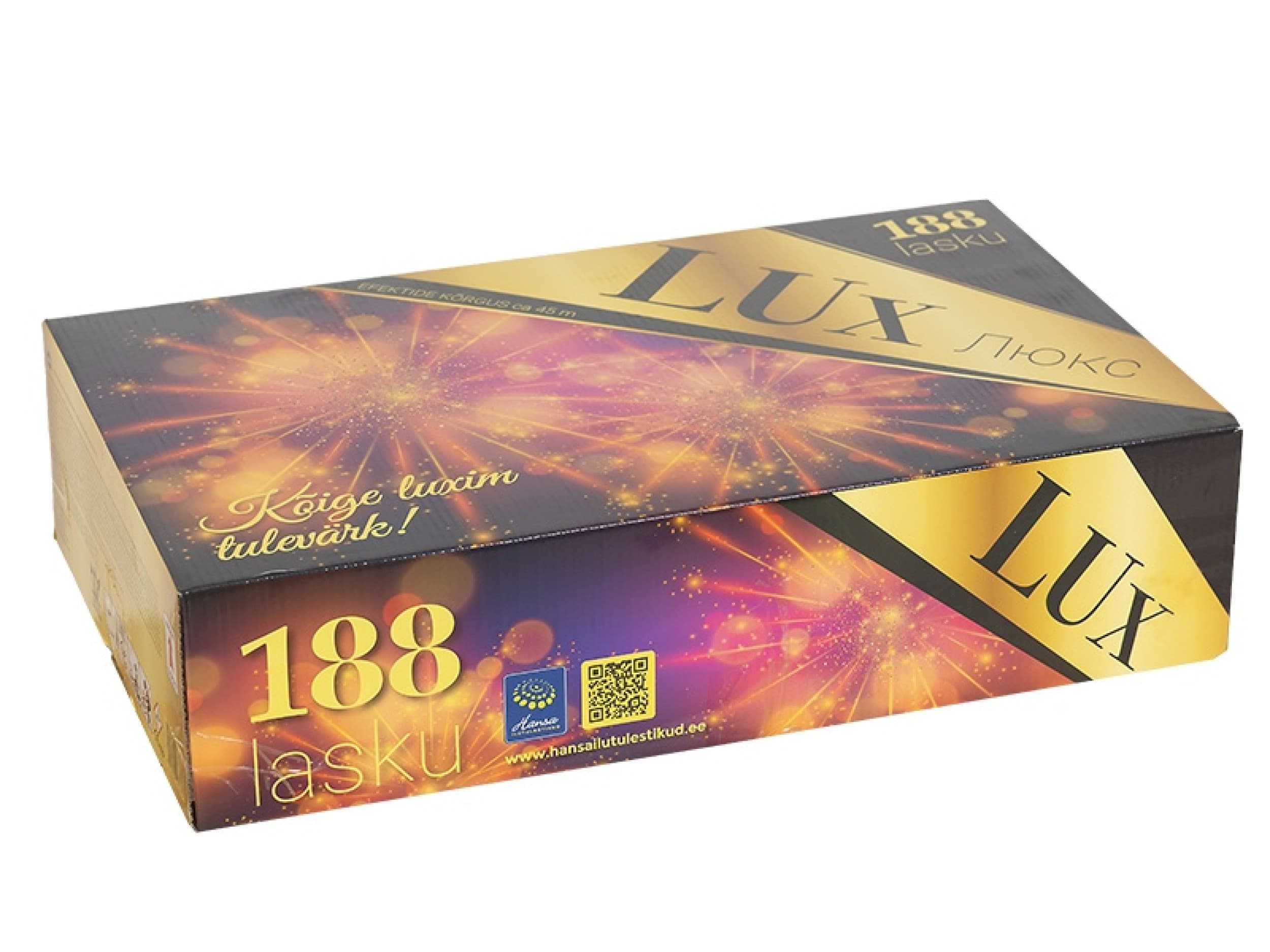Фейерверк-пакет «Lux» | 188 залпов