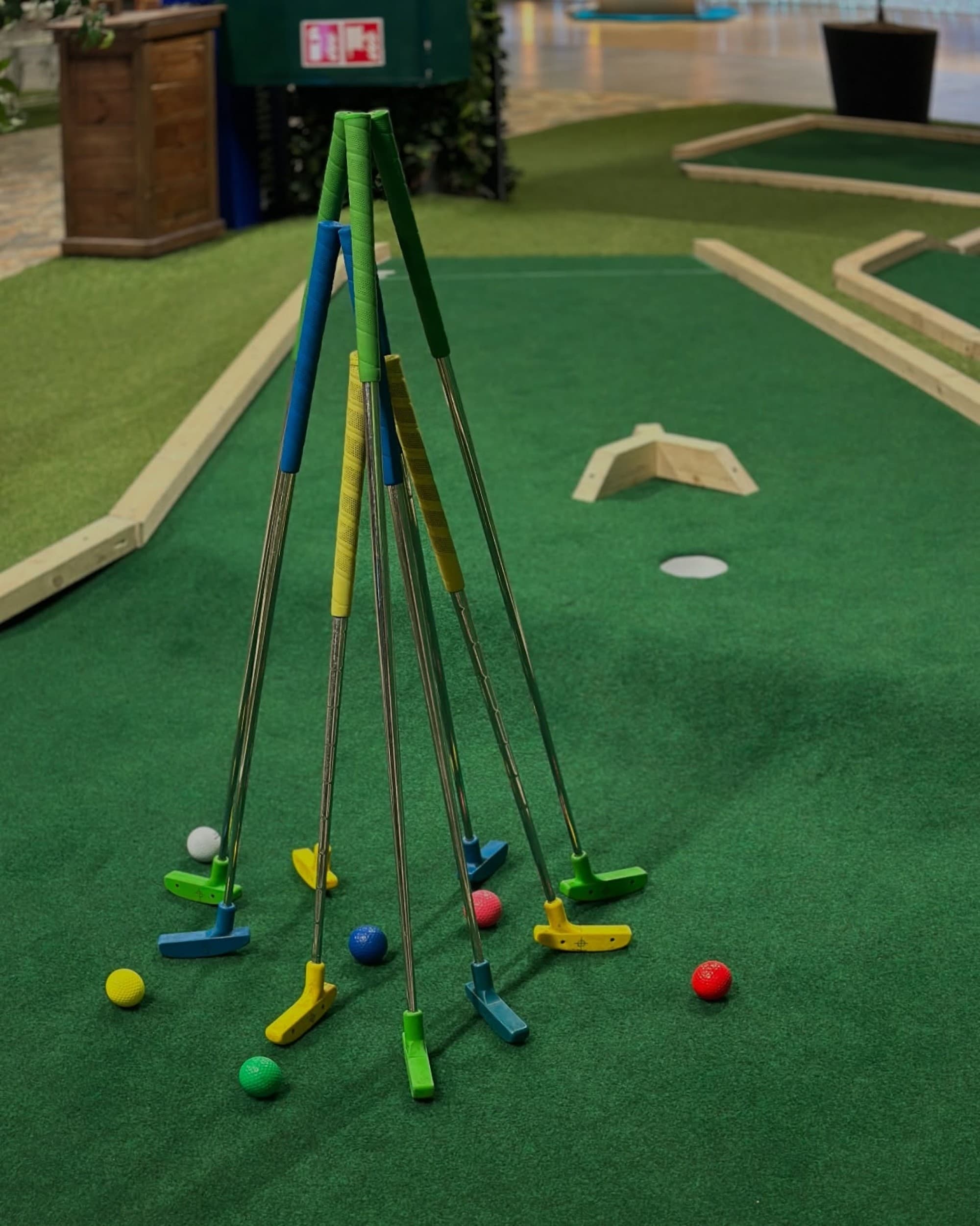 Тимбилдинг или день рождения в Park Minigolf для десяти человек