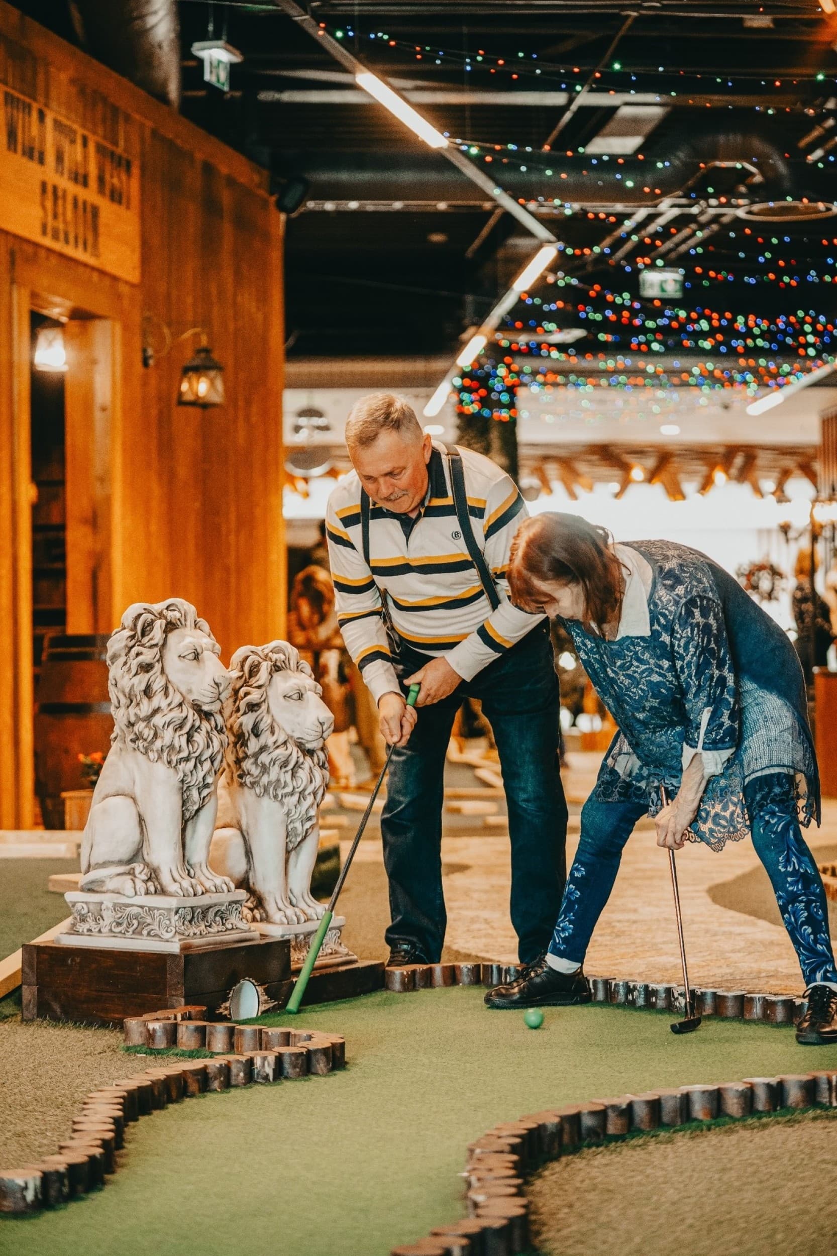 Тимбилдинг или день рождения в Park Minigolf для десяти человек