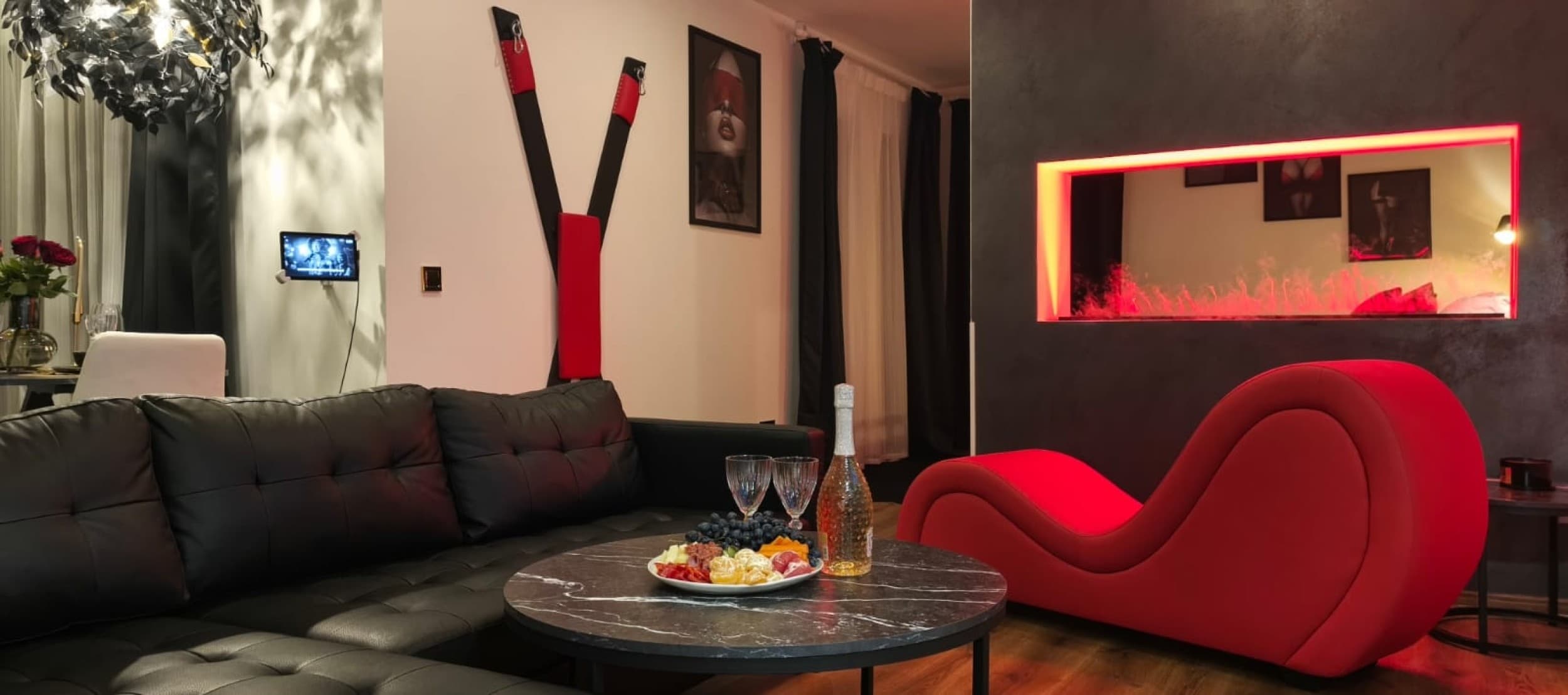 Приватный SPA-отдых рядом с Отепя с сауной в доме отдыха Red Room