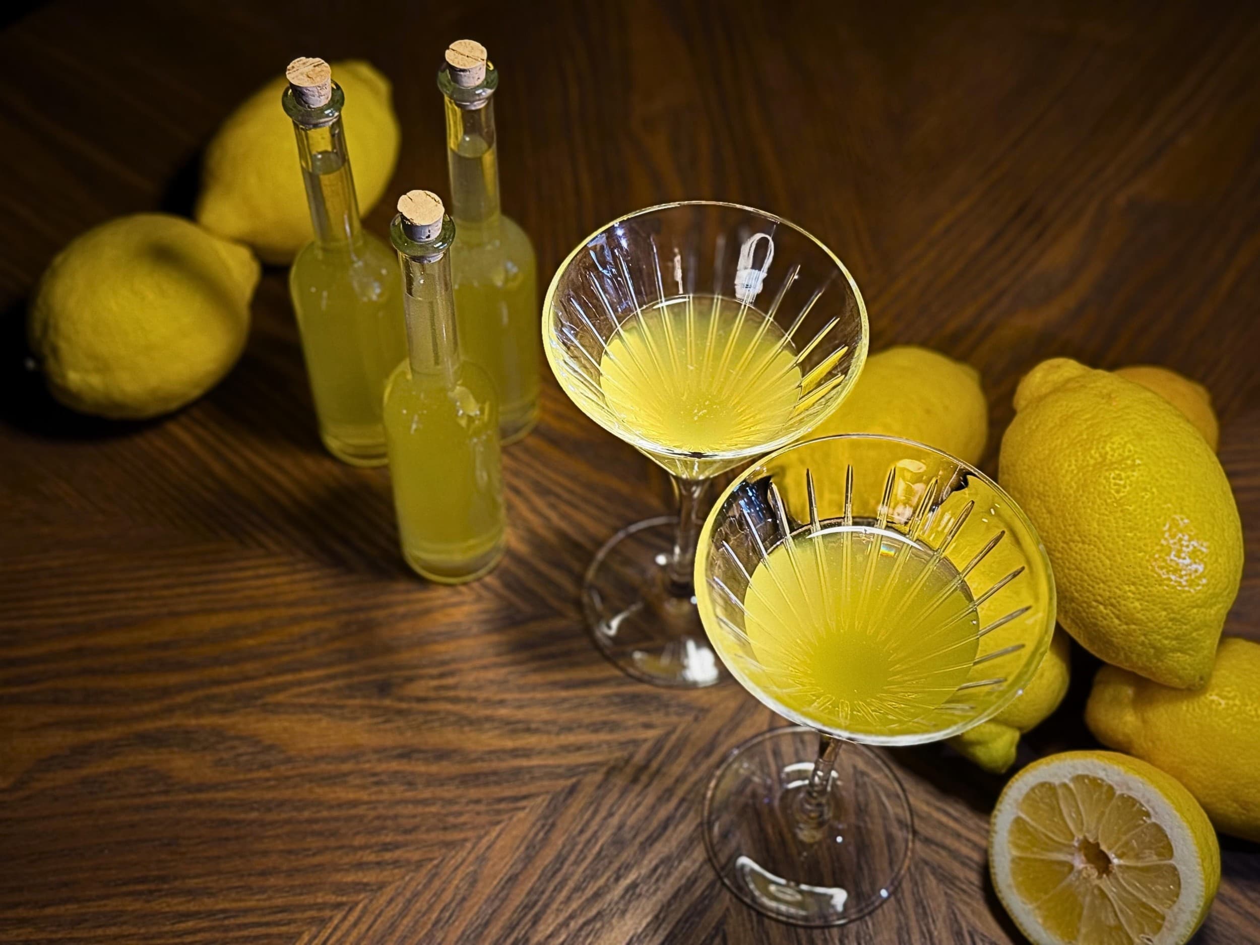 Limoncello valmistamise õpituba kahele CityAlko Vinoteegis