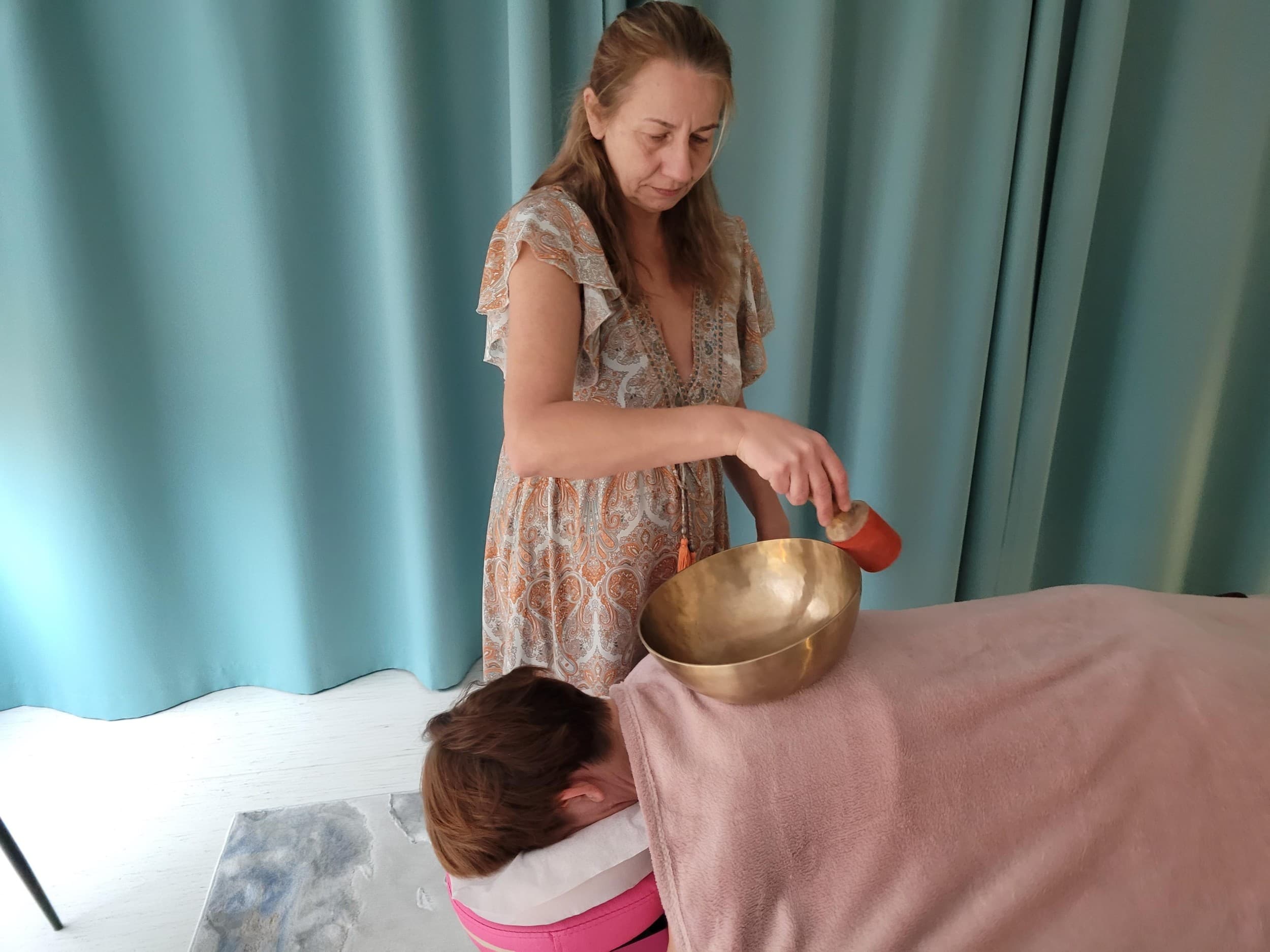 Vibroakustiline massaaž Tiibeti helikausiga - 5 seanssi