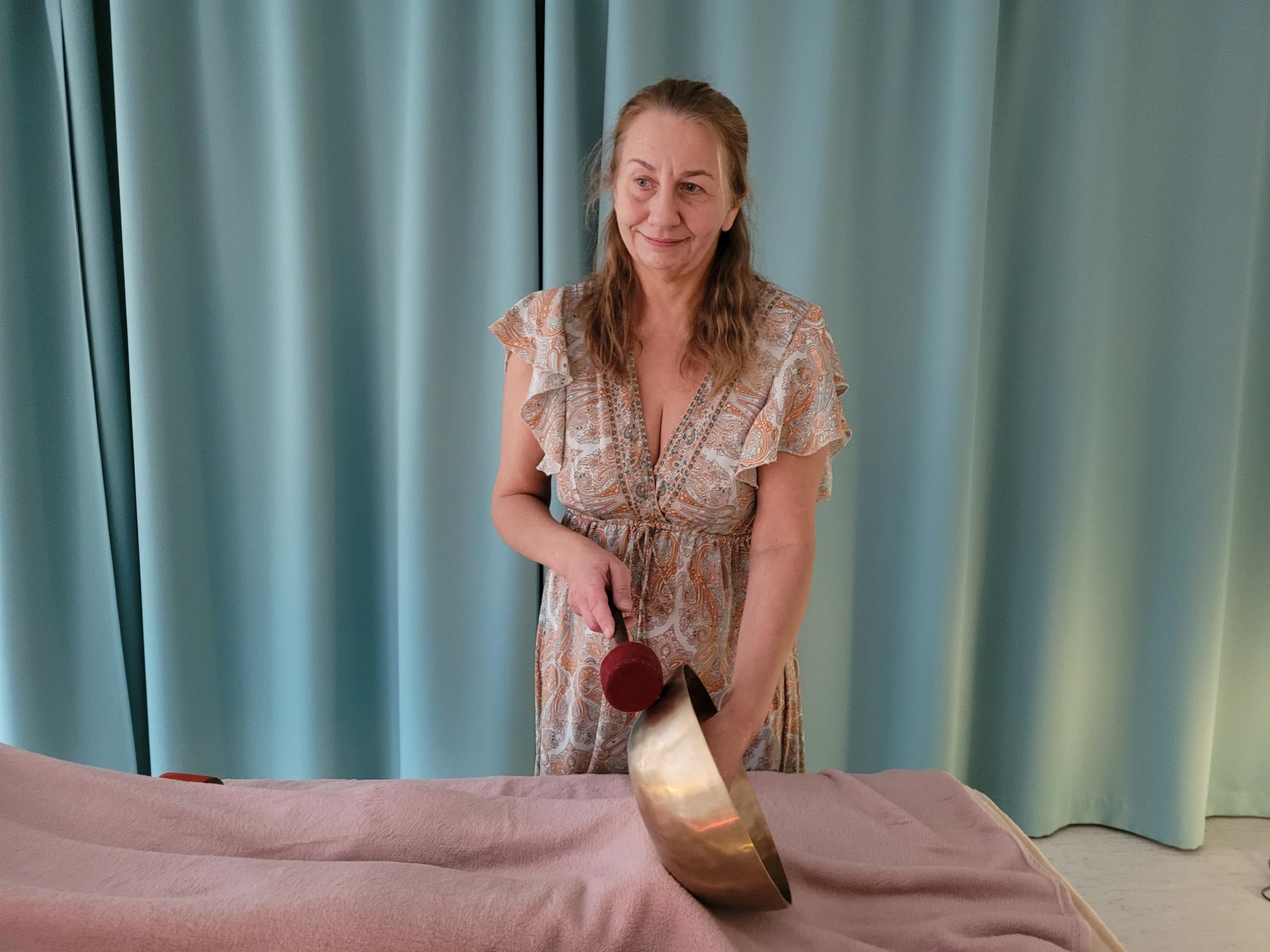 Vibroakustiline massaaž Tiibeti helikausiga - 5 seanssi