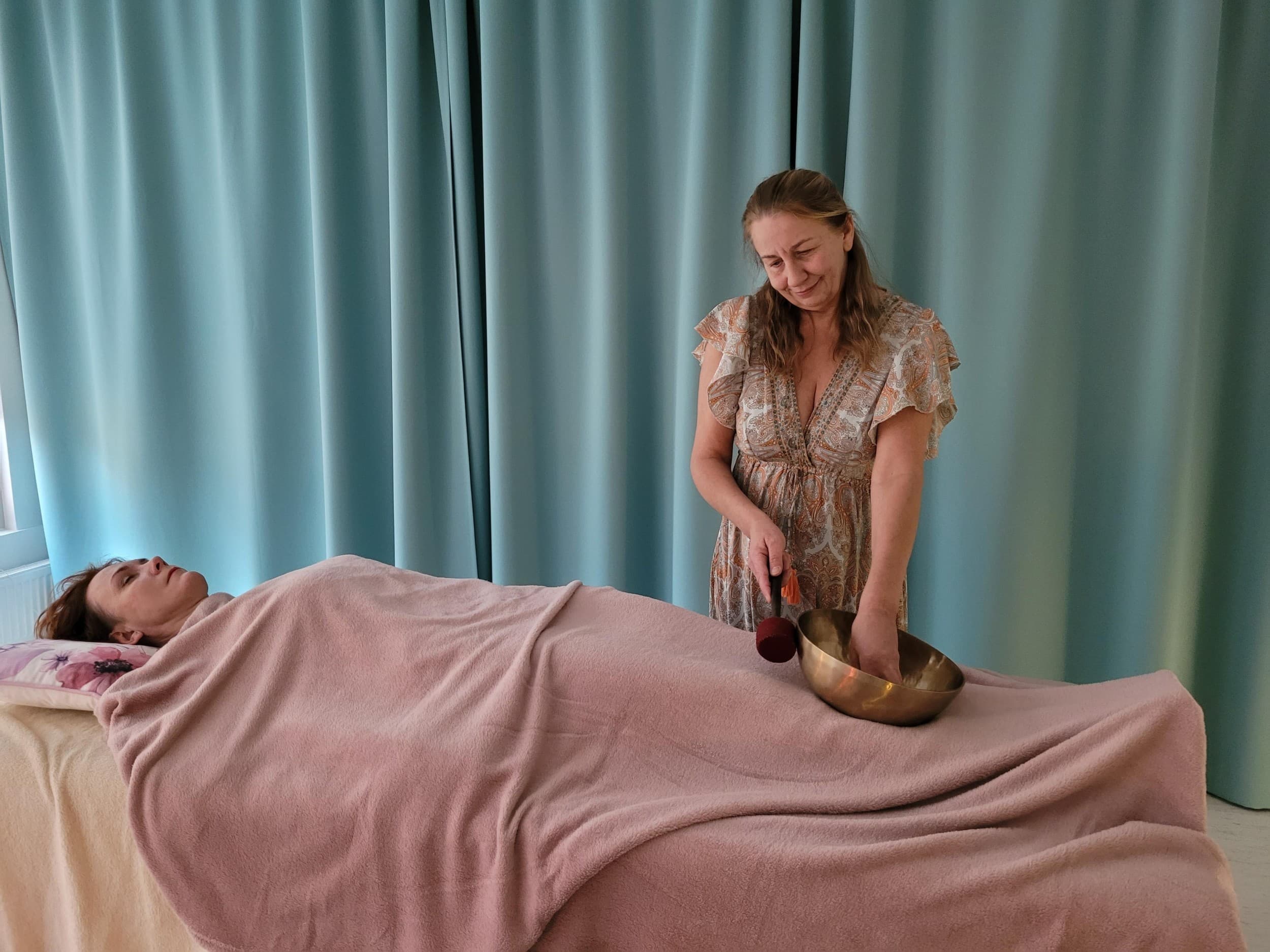 Vibroakustiline massaaž Tiibeti helikausiga - 5 seanssi