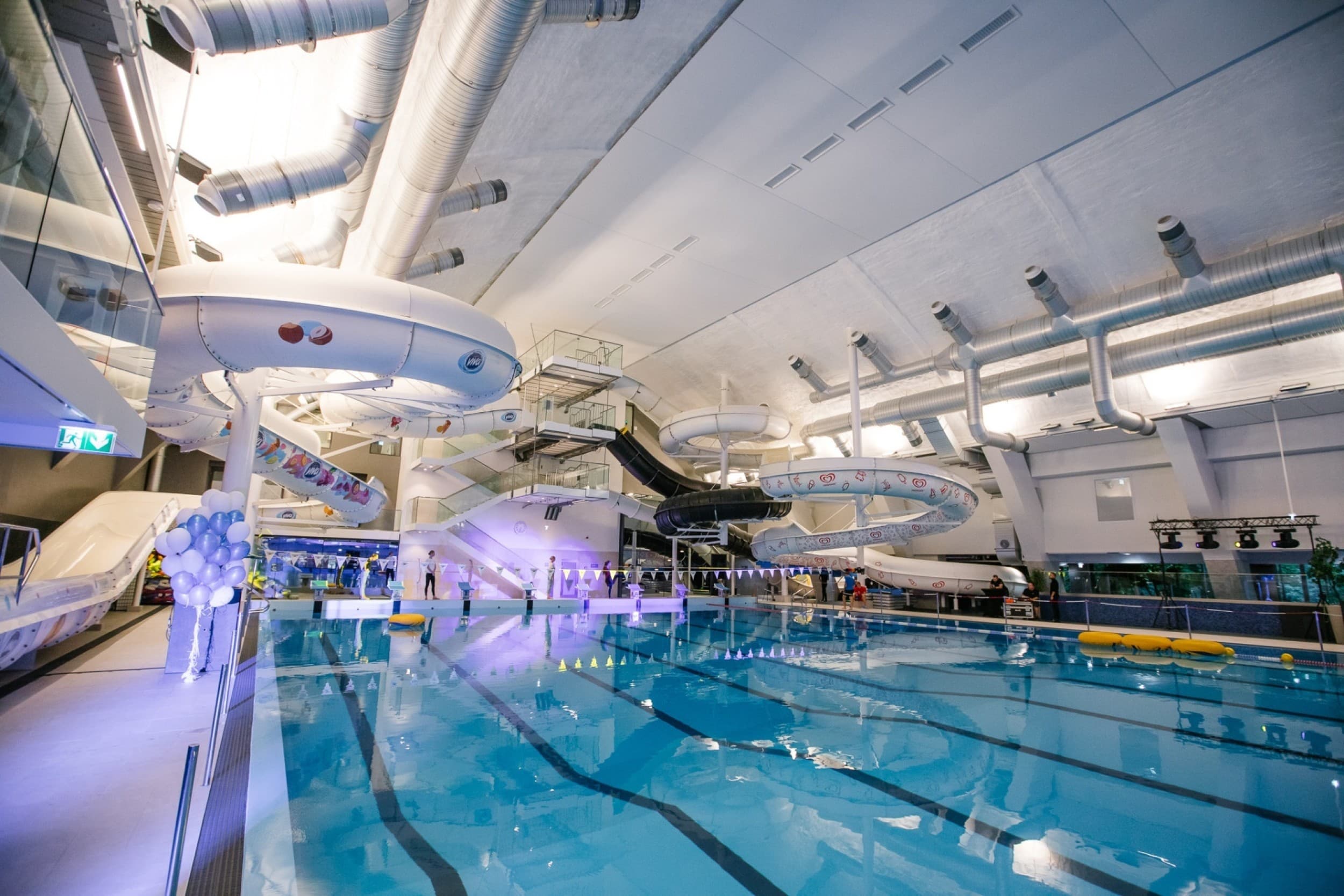 Посещение водного центра Kalev SPA