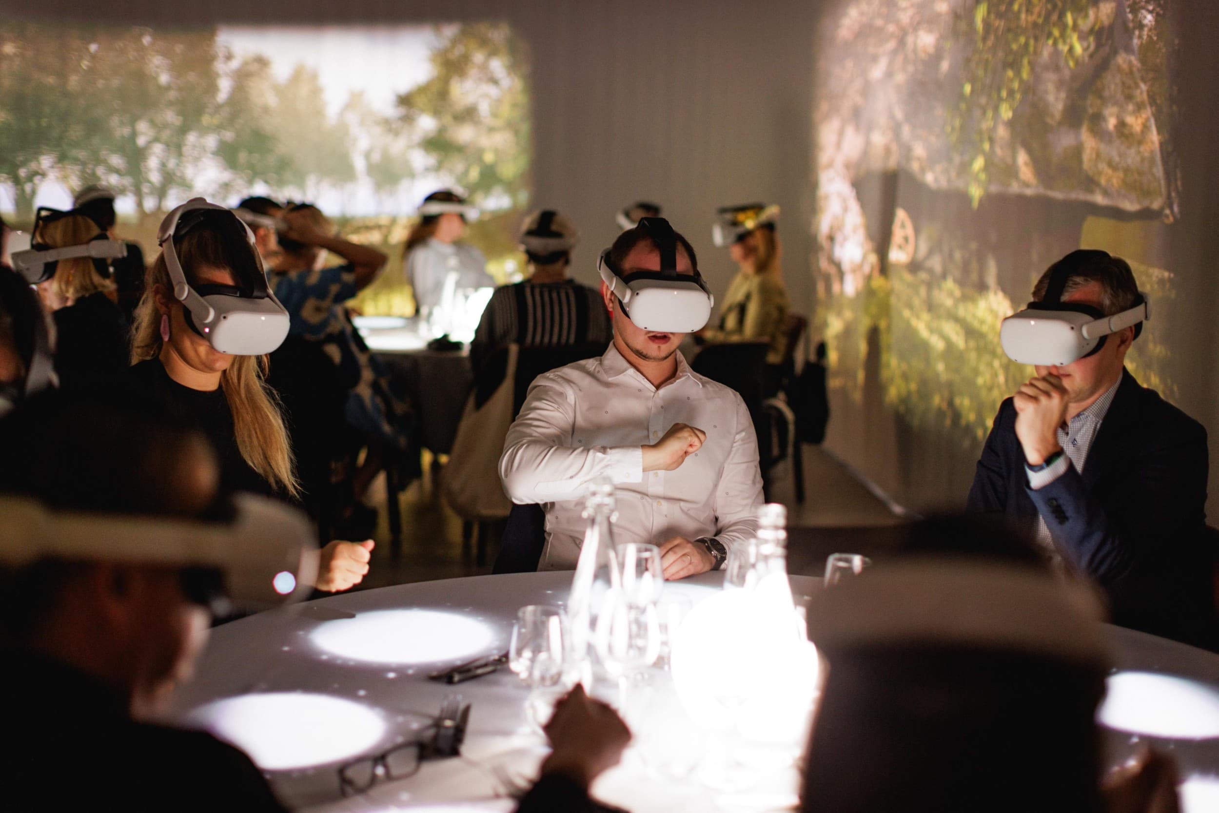 Neljakäiguline virtuaalreaalsuse elamusõhtusöök ühele PROTOs