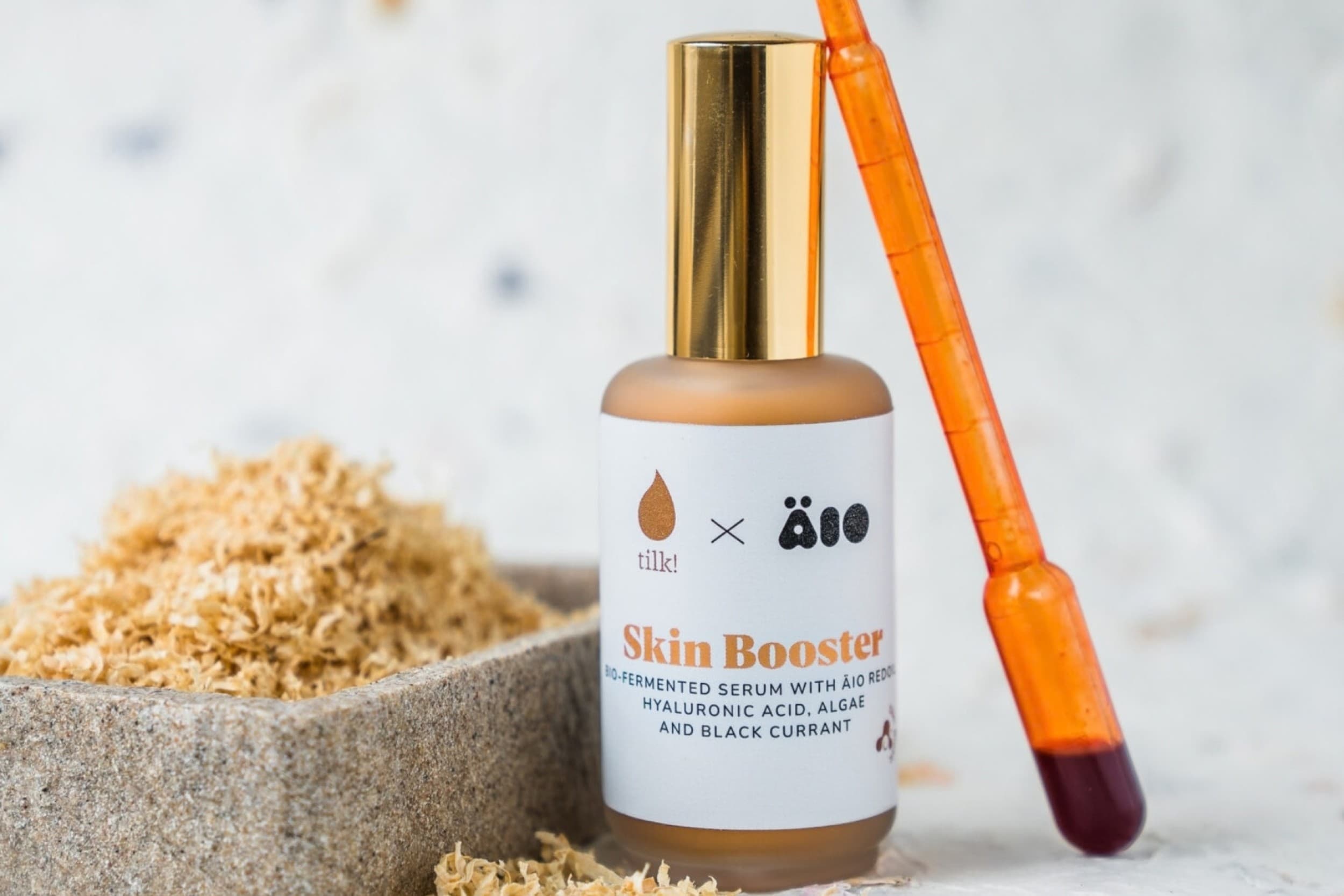 Коллагеновый уход tilk! Skin Booster x WABA для лица, линии подбородка, шеи и декольте