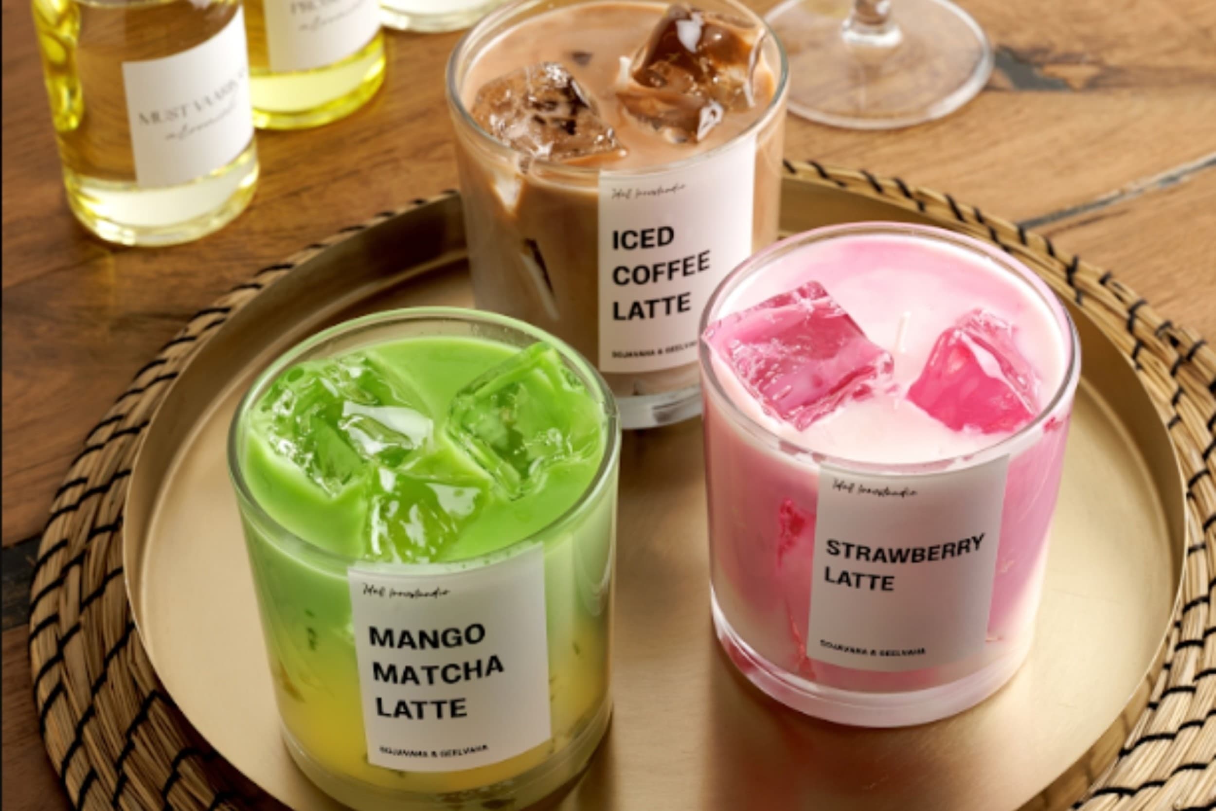 Мастер-класс по созданию свечи Latte