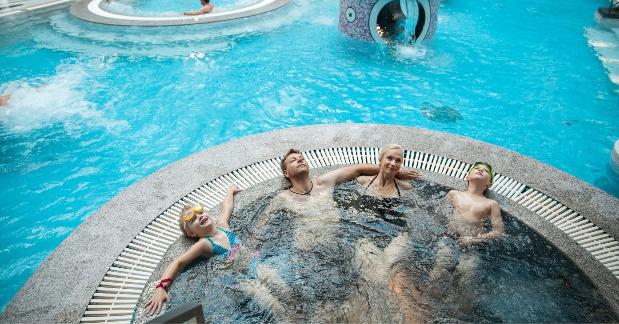 Семейное посещение водного центра Tallink Aqua SPA