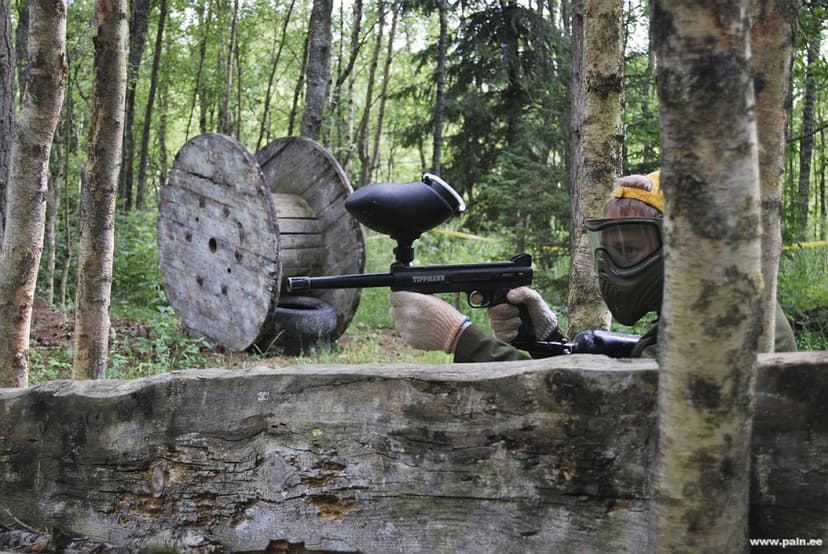 Põnev paintballi lahing