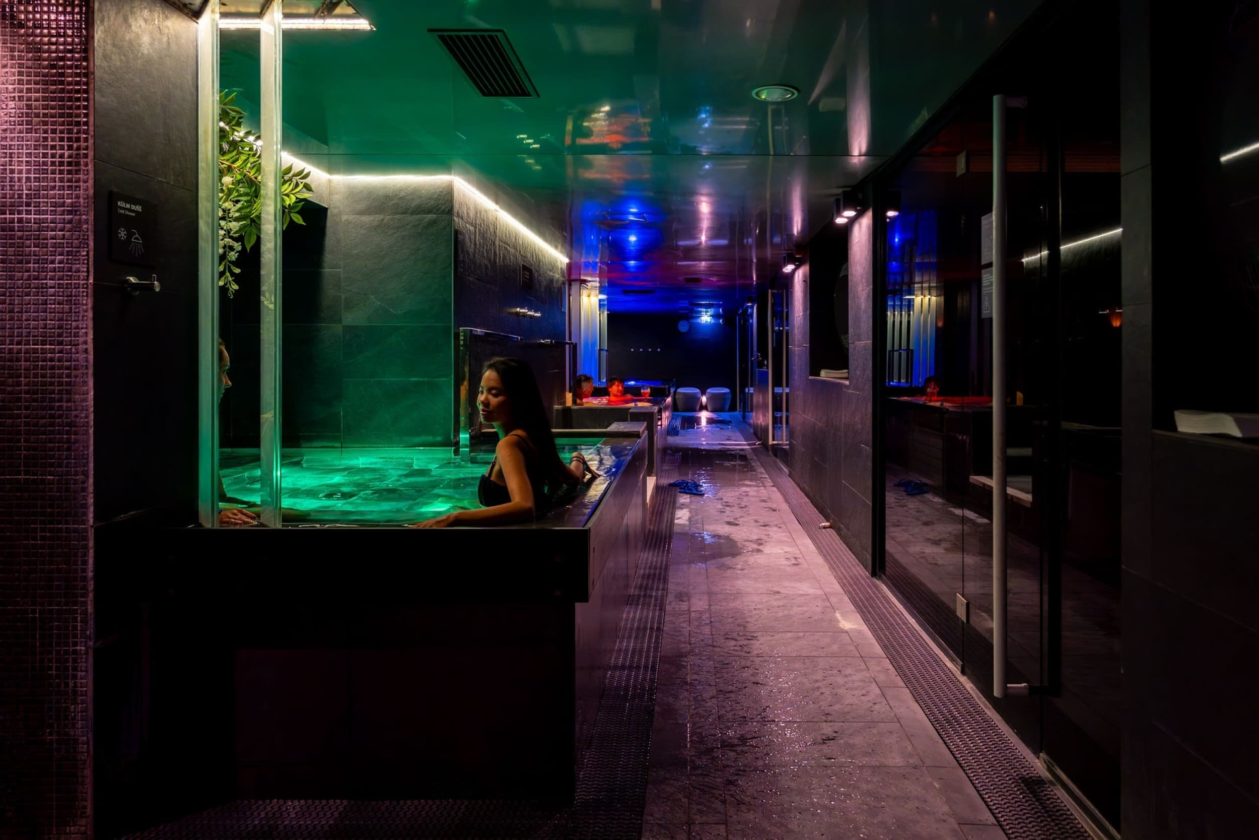 Посещение обновлённого Сауна-Оазиса Kalev Spa